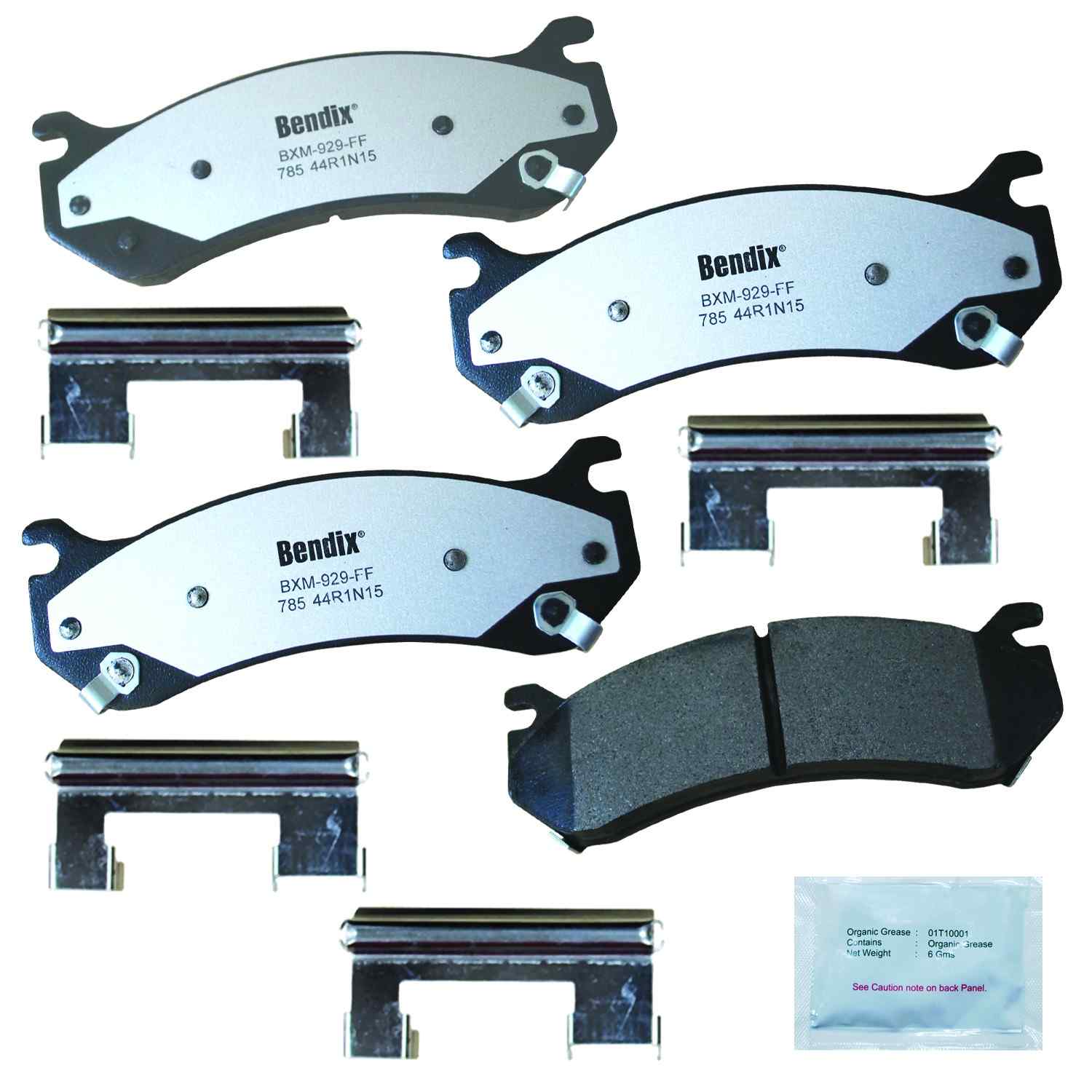 BENDIX FLEET METLOK Disc Brake Pad Set MKD785FM