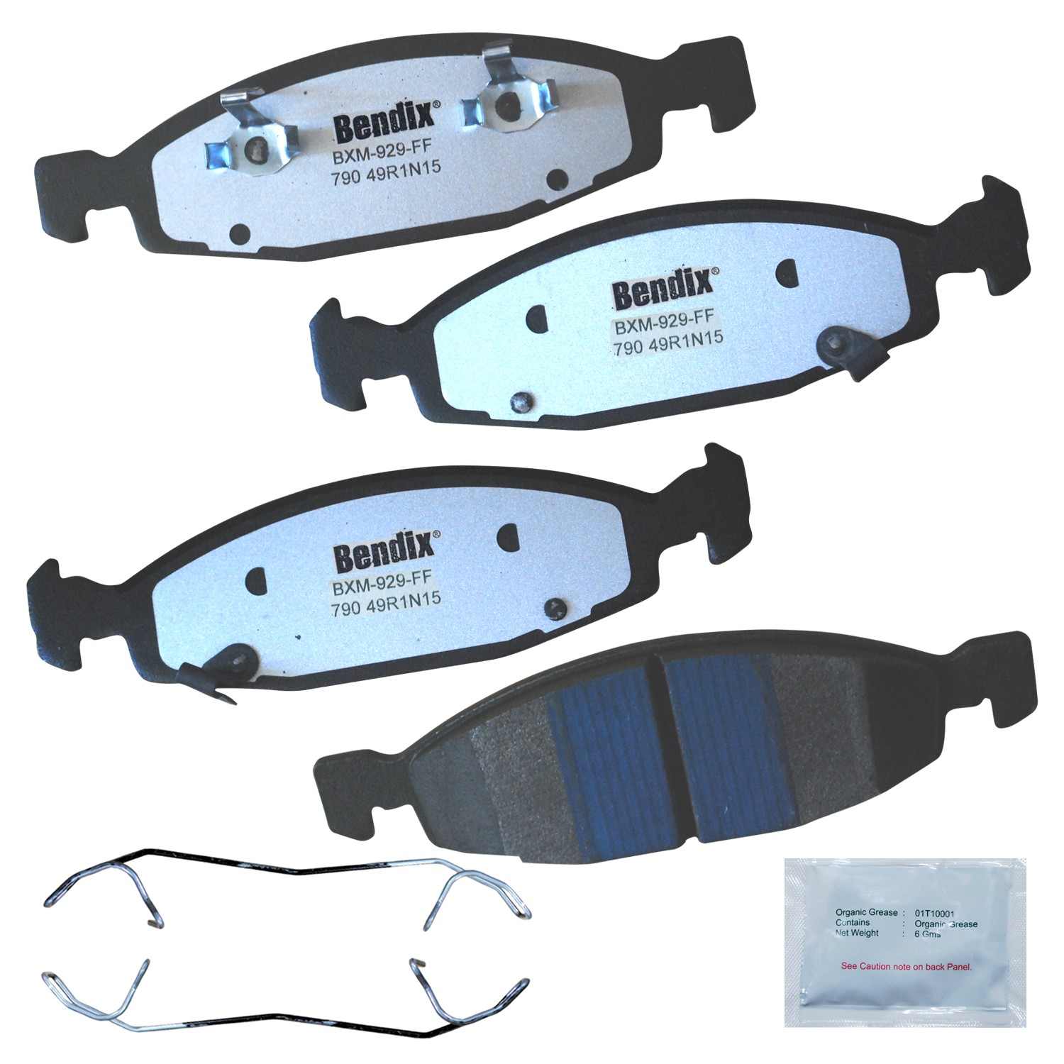 BENDIX FLEET METLOK Disc Brake Pad Set MKD790FM