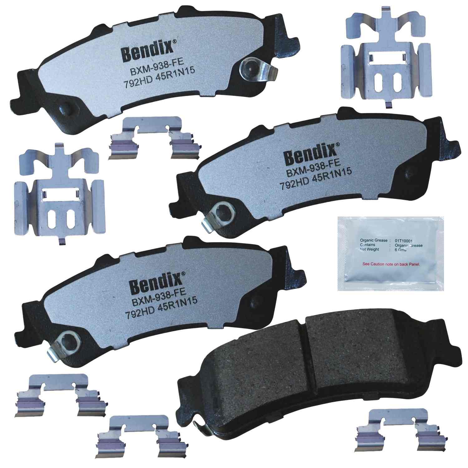 BENDIX FLEET METLOK Disc Brake Pad Set MKD792HDFM