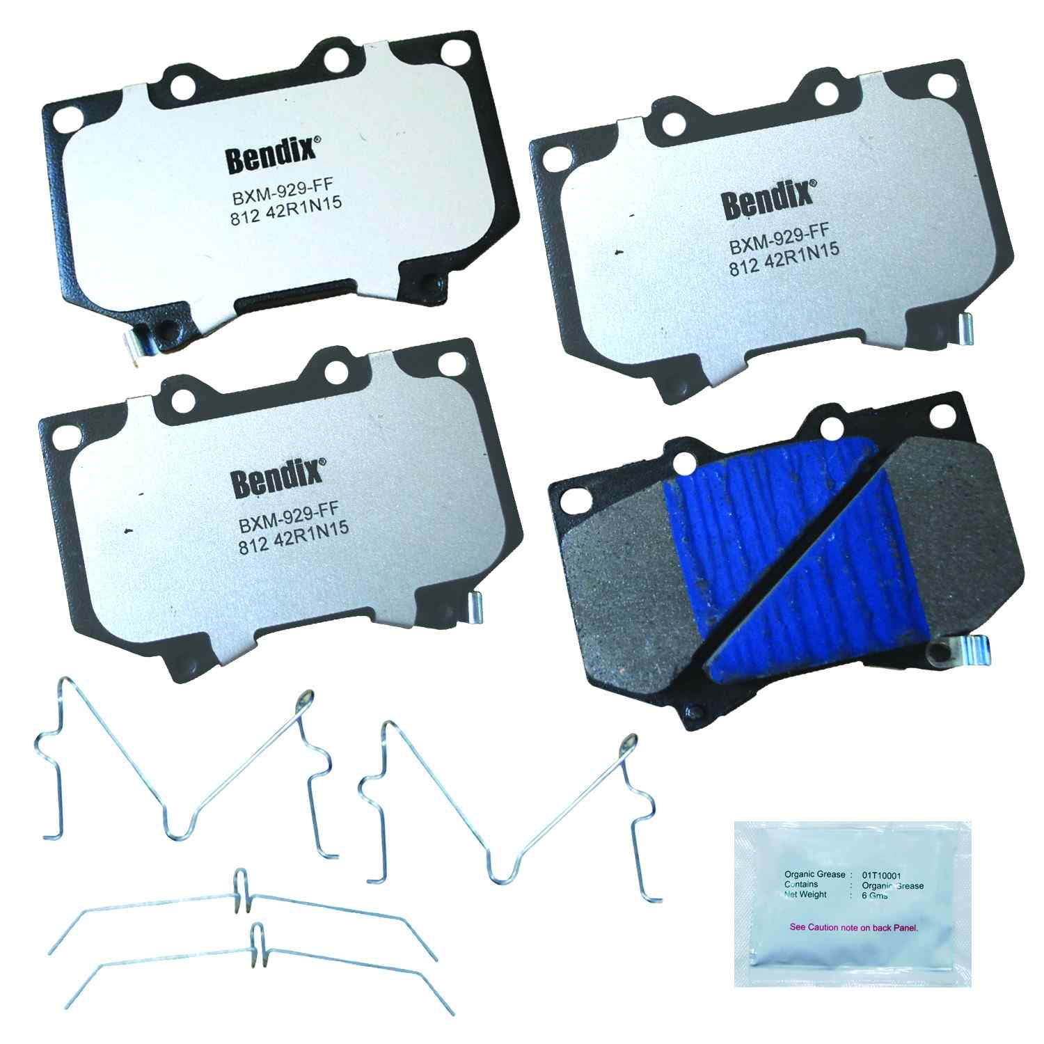 BENDIX FLEET METLOK Disc Brake Pad Set MKD812FM