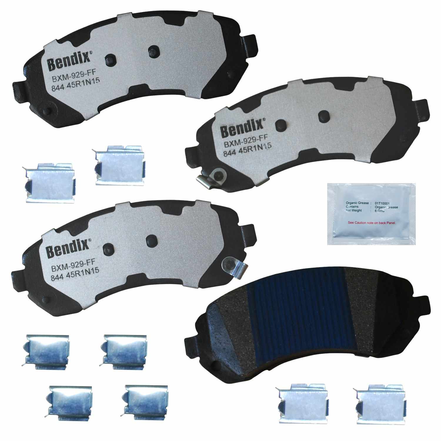 BENDIX FLEET METLOK Disc Brake Pad Set MKD844FM