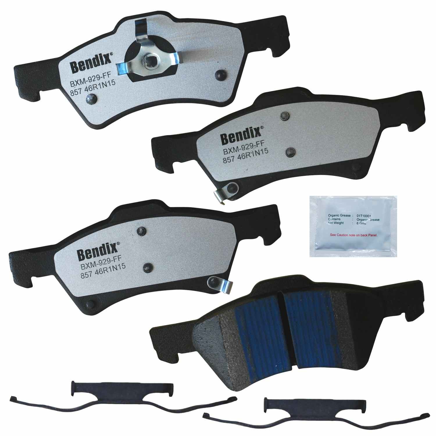 BENDIX FLEET METLOK Disc Brake Pad Set MKD857FM