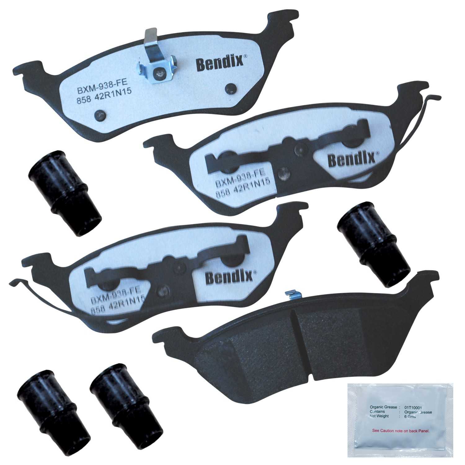 BENDIX FLEET METLOK Disc Brake Pad Set MKD858FM