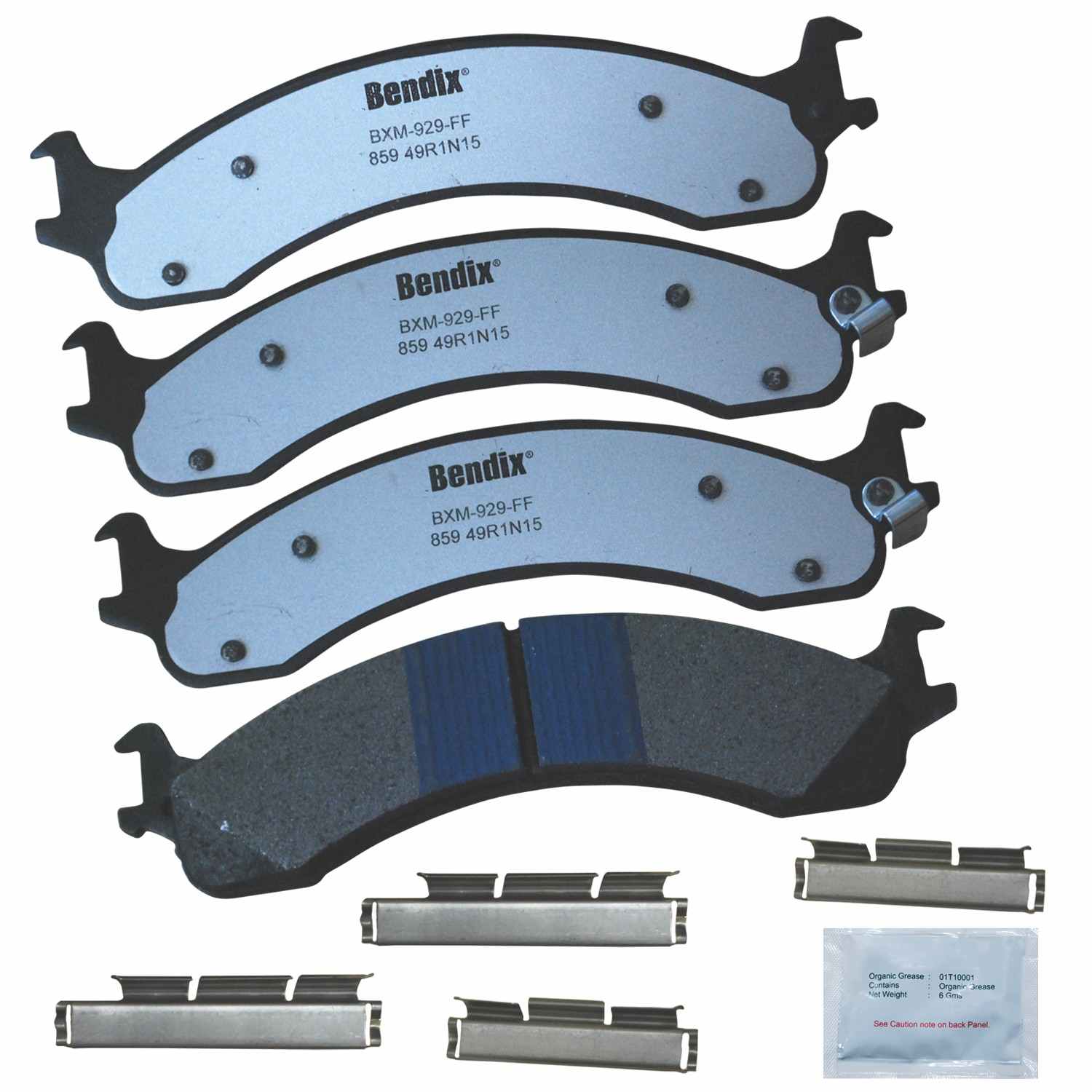 BENDIX FLEET METLOK Disc Brake Pad Set MKD859FM