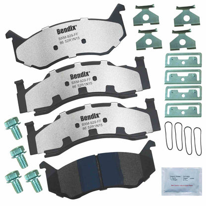 BENDIX FLEET METLOK Disc Brake Pad Set MKD86FM