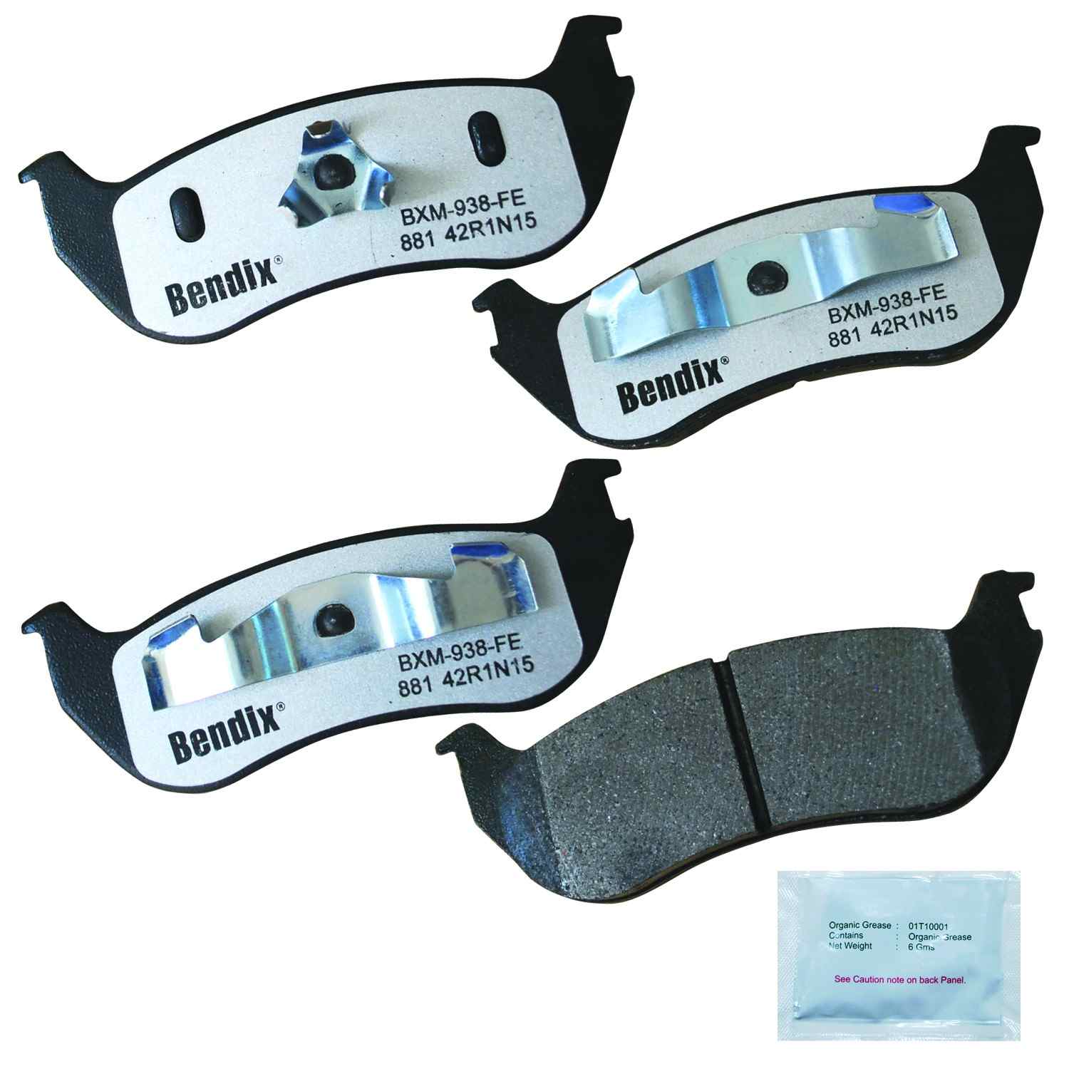 BENDIX FLEET METLOK Disc Brake Pad Set MKD881FM