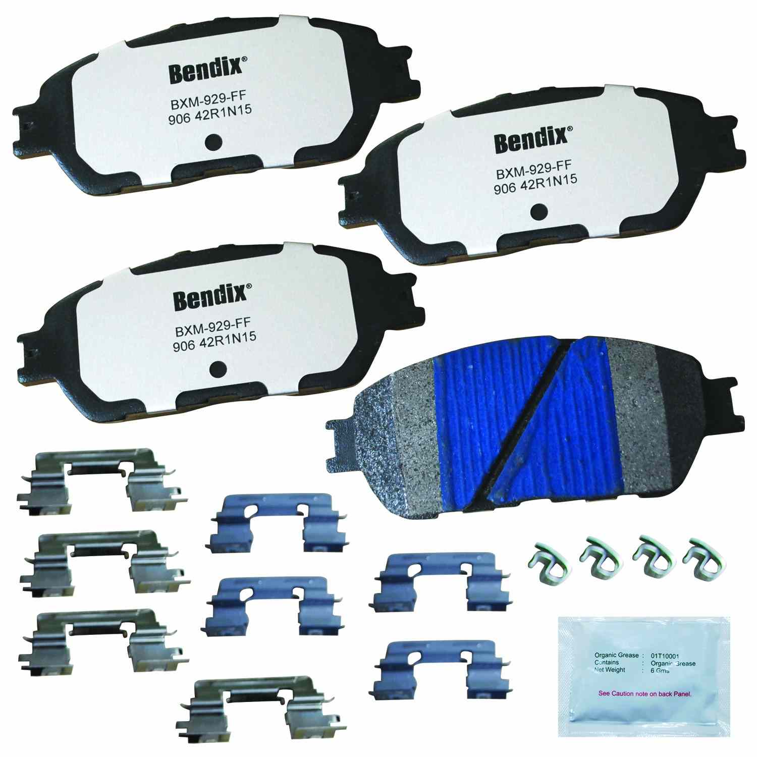 BENDIX FLEET METLOK Disc Brake Pad Set MKD906FM