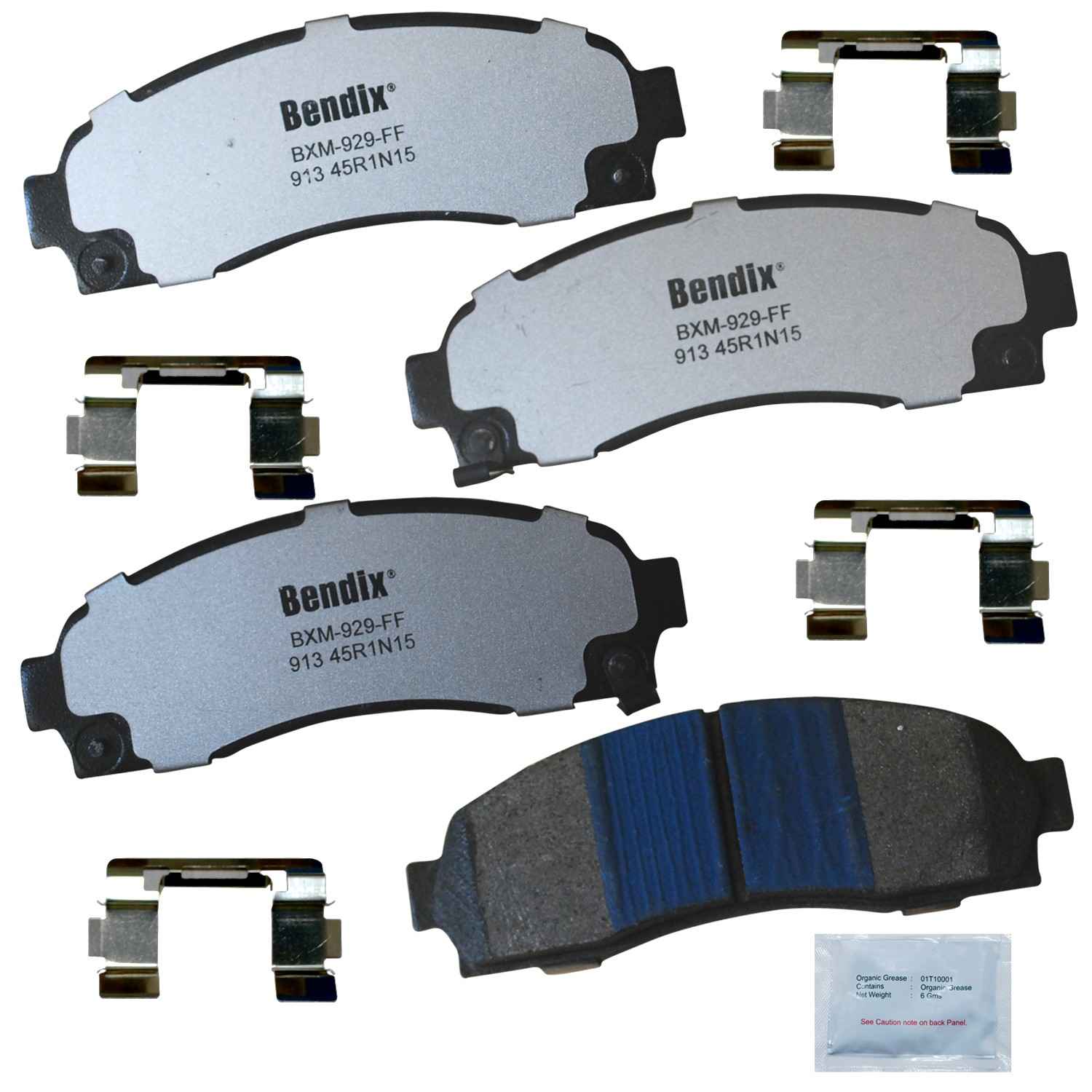 BENDIX FLEET METLOK Disc Brake Pad Set MKD913FM