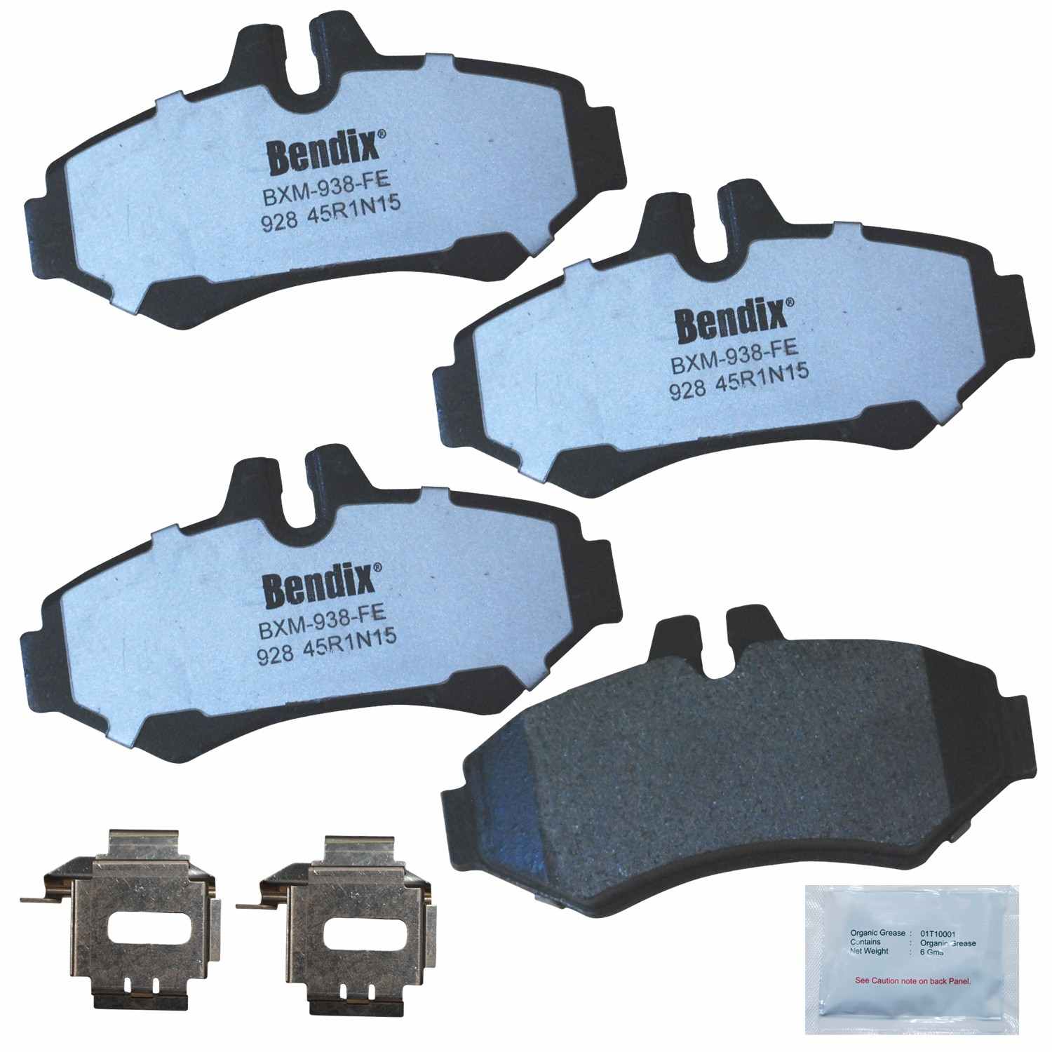 BENDIX FLEET METLOK Disc Brake Pad Set MKD928FM