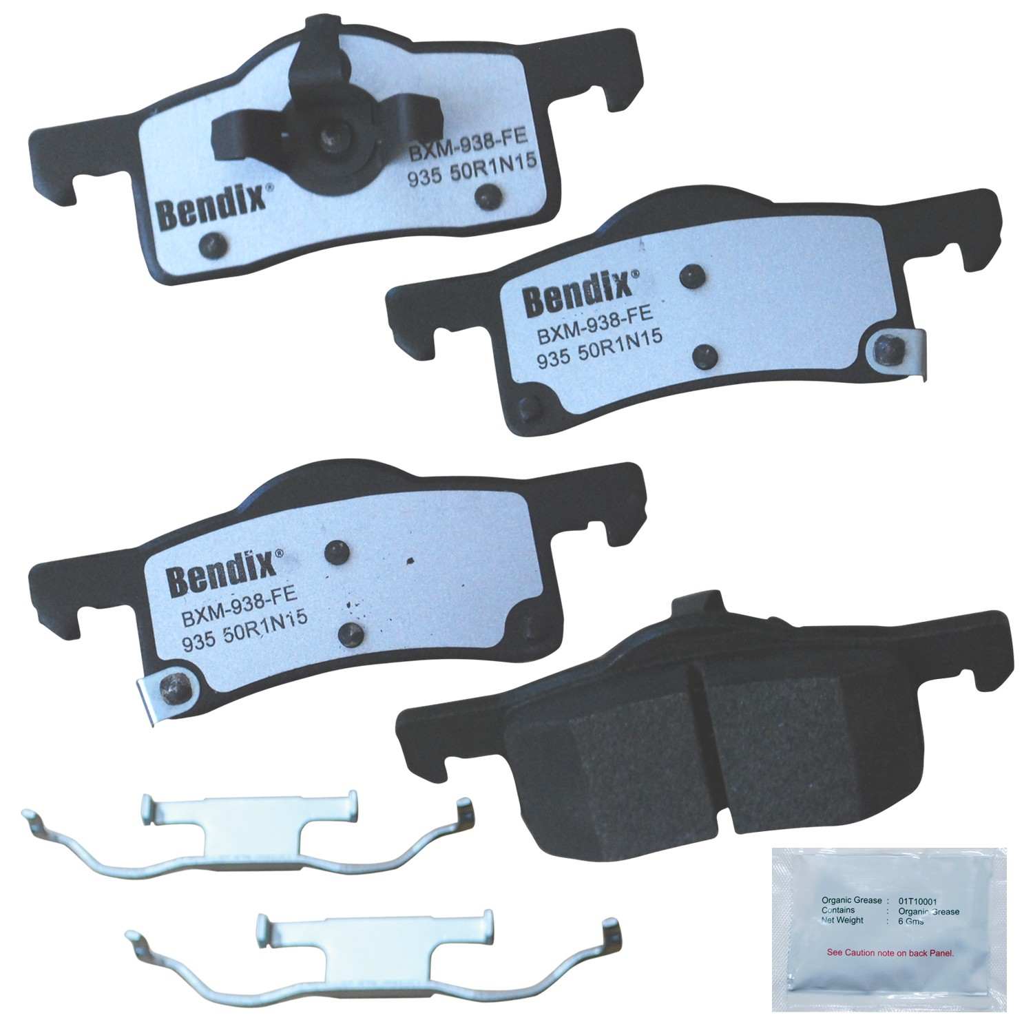 BENDIX FLEET METLOK Disc Brake Pad Set MKD935FM