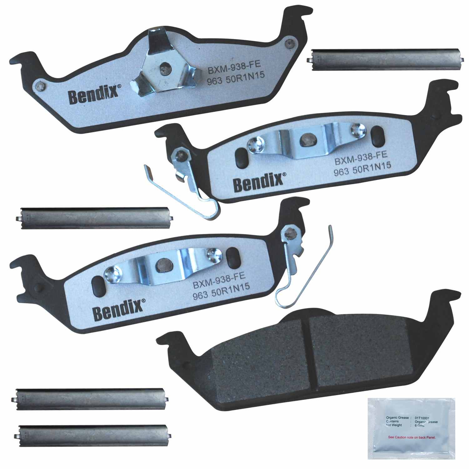 BENDIX FLEET METLOK Disc Brake Pad Set MKD963FM