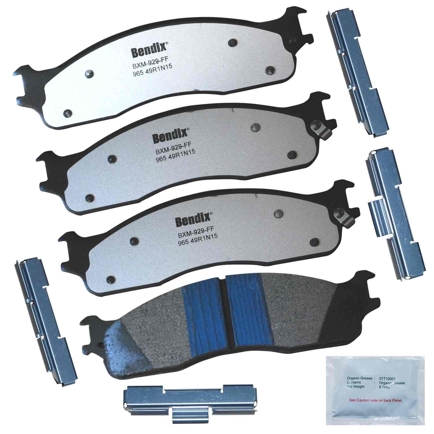 BENDIX FLEET METLOK Disc Brake Pad Set MKD965FM