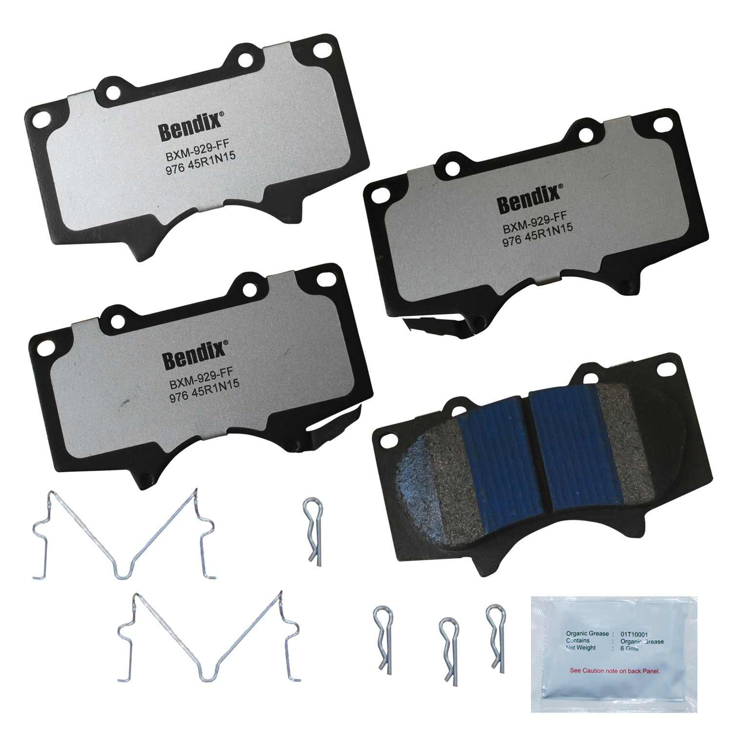 BENDIX FLEET METLOK Disc Brake Pad Set MKD976FM