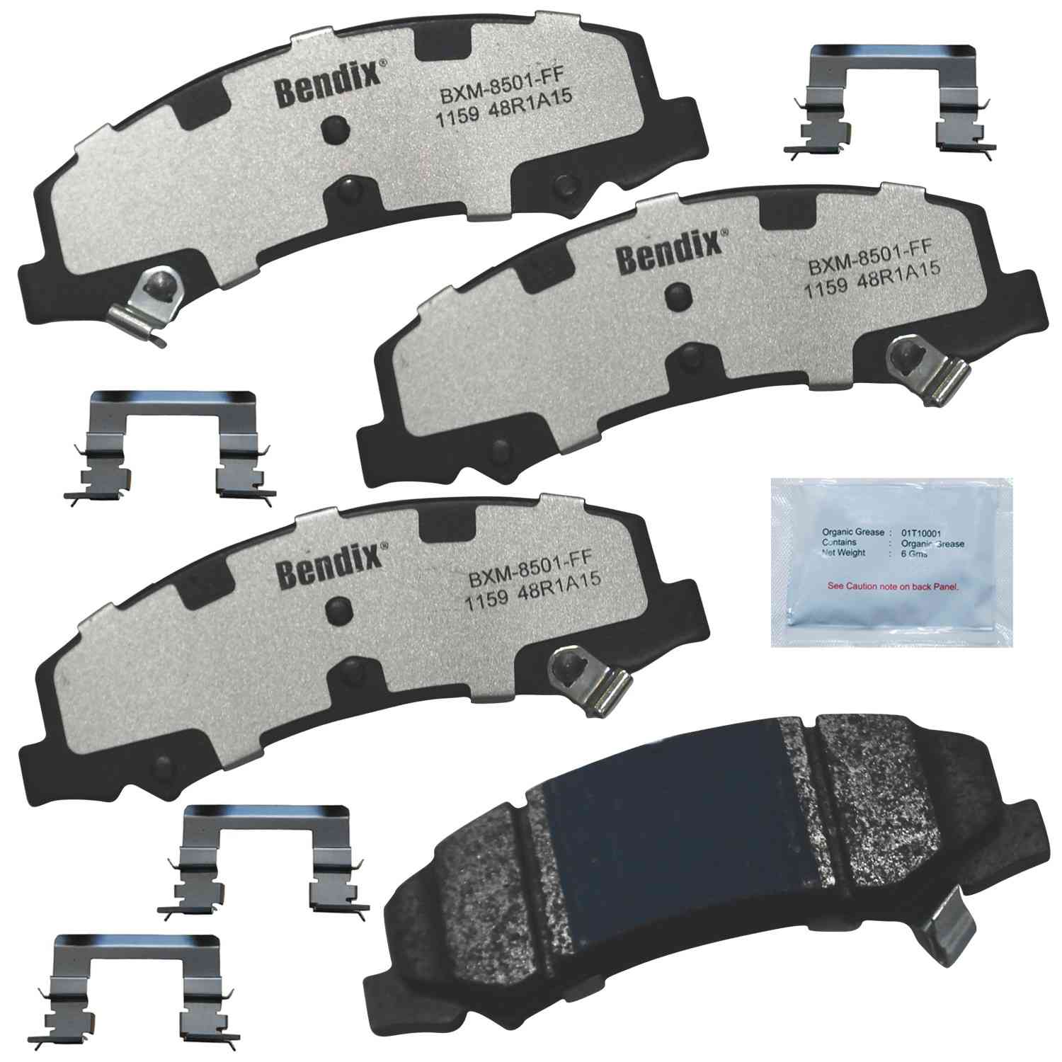 BENDIX FLEET METLOK Disc Brake Pad Set PBD1159