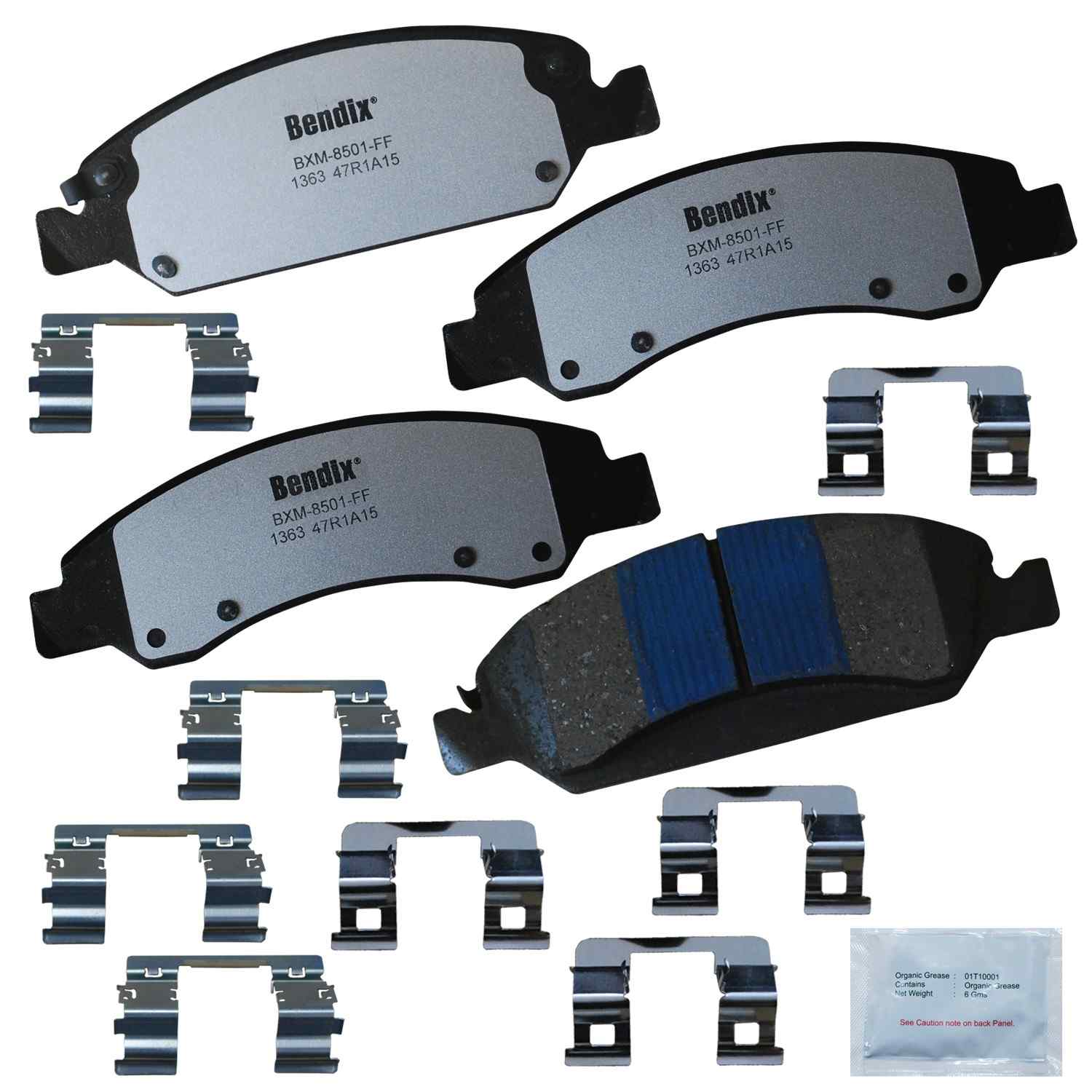 BENDIX FLEET METLOK Disc Brake Pad Set PBD1363