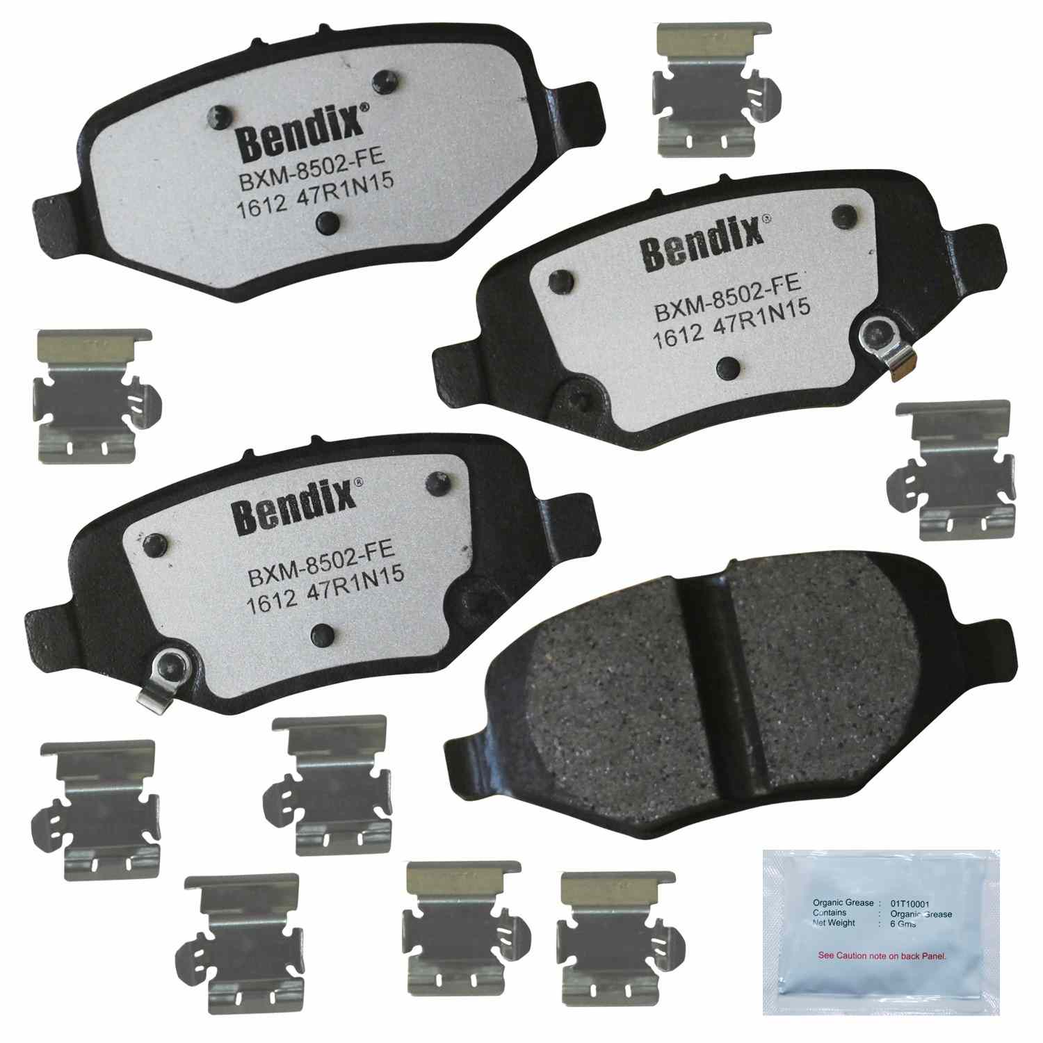 BENDIX FLEET METLOK Disc Brake Pad Set PBD1612