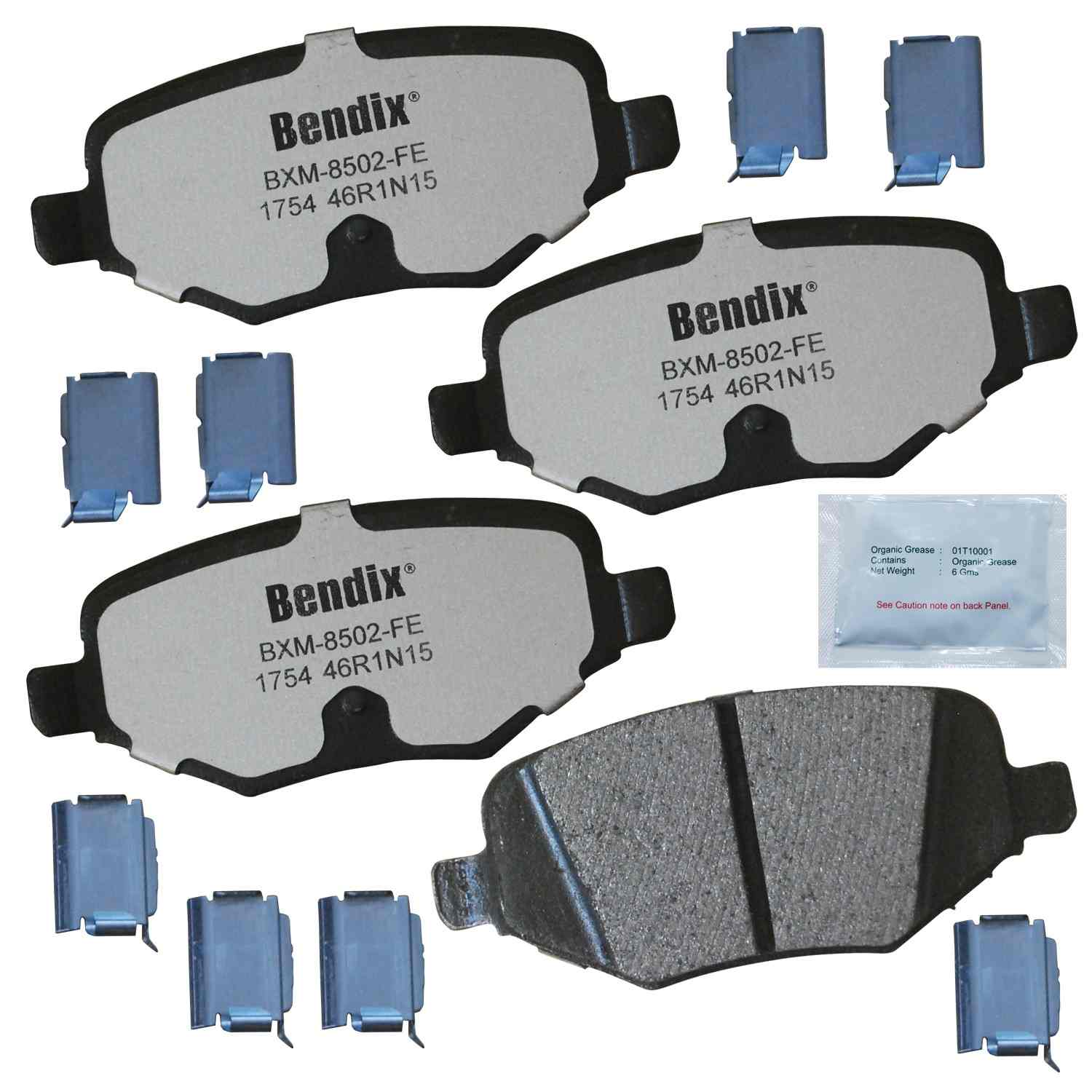 BENDIX FLEET METLOK Disc Brake Pad Set PBD1754