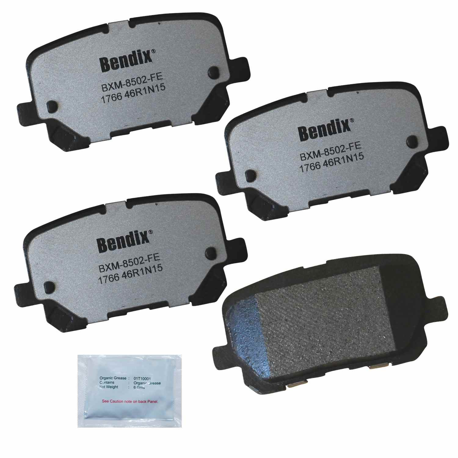 BENDIX FLEET METLOK Disc Brake Pad Set PBD1766