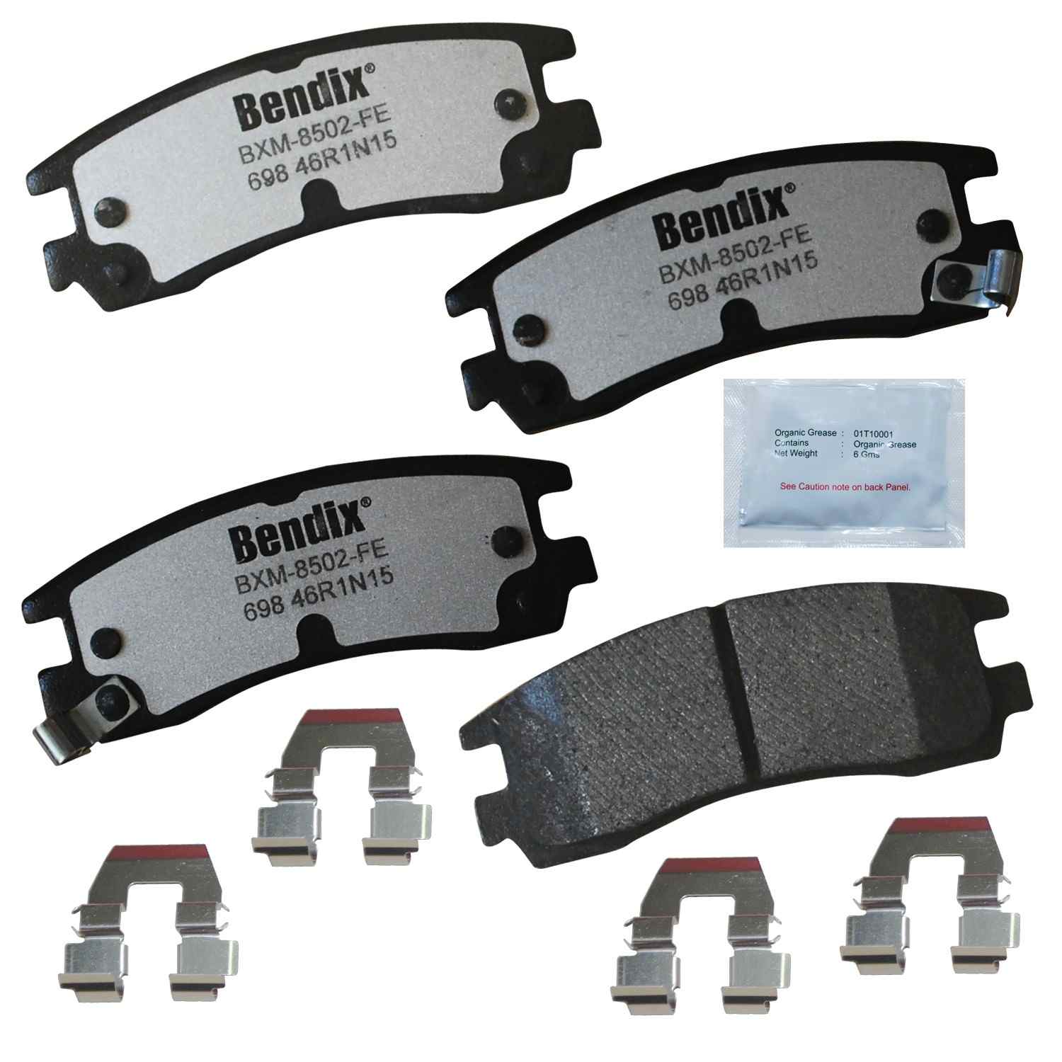 BENDIX FLEET METLOK Disc Brake Pad Set PBD698