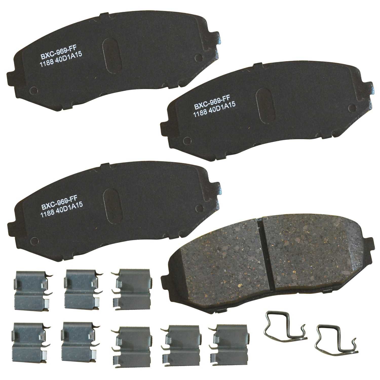 STOP BY BENDIX Disc Brake Pad Set SBC1188