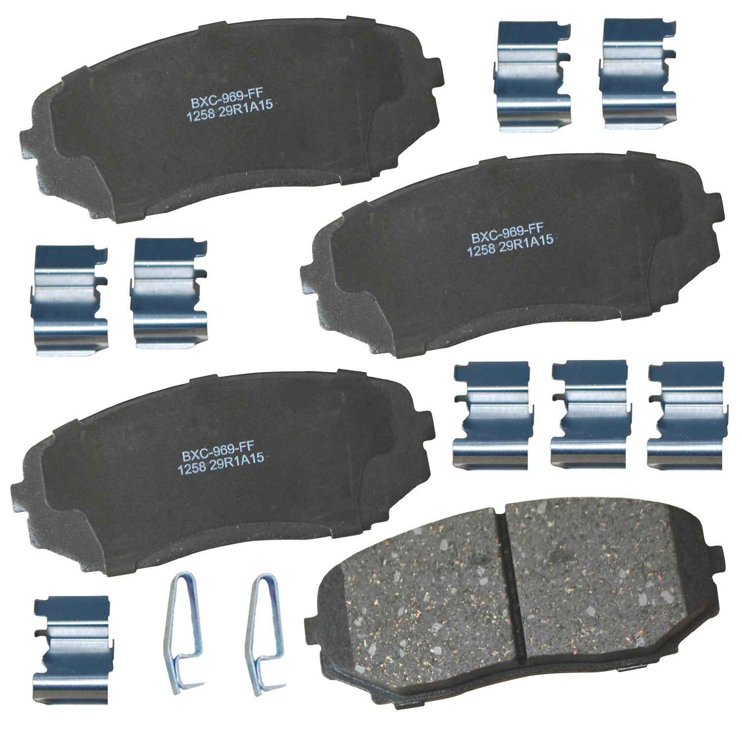 STOP BY BENDIX Disc Brake Pad Set SBC1258