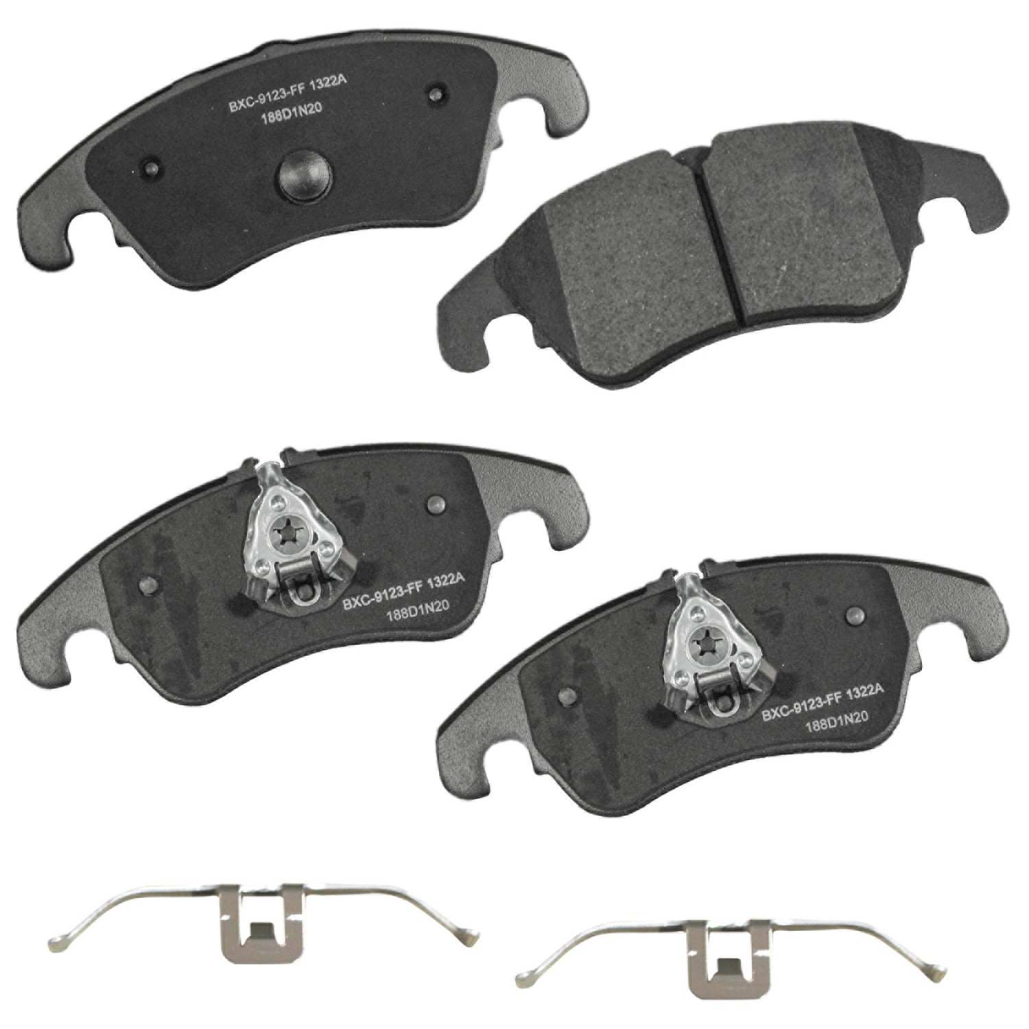 STOP BY BENDIX Disc Brake Pad Set SBC1322A