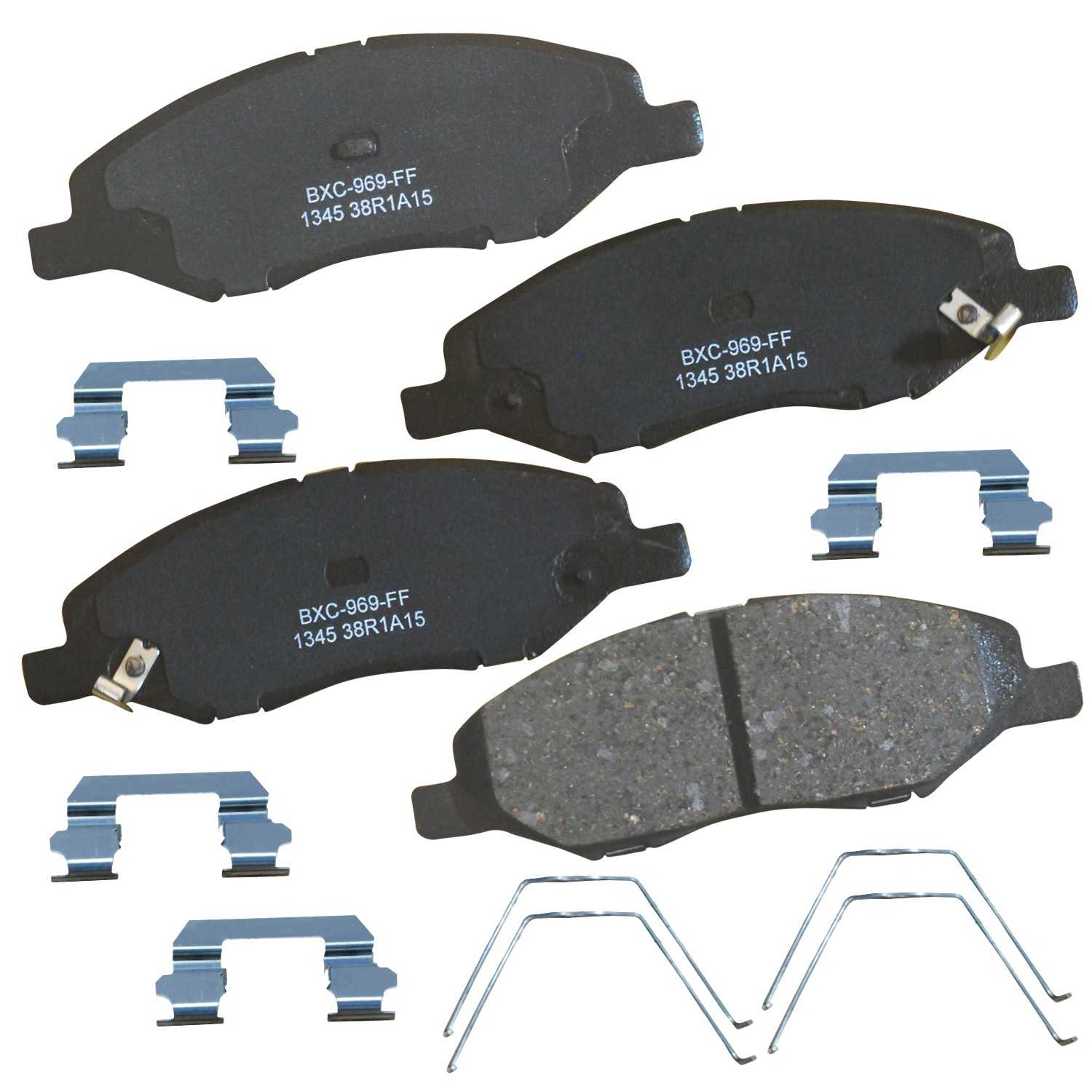 STOP BY BENDIX Disc Brake Pad Set SBC1345