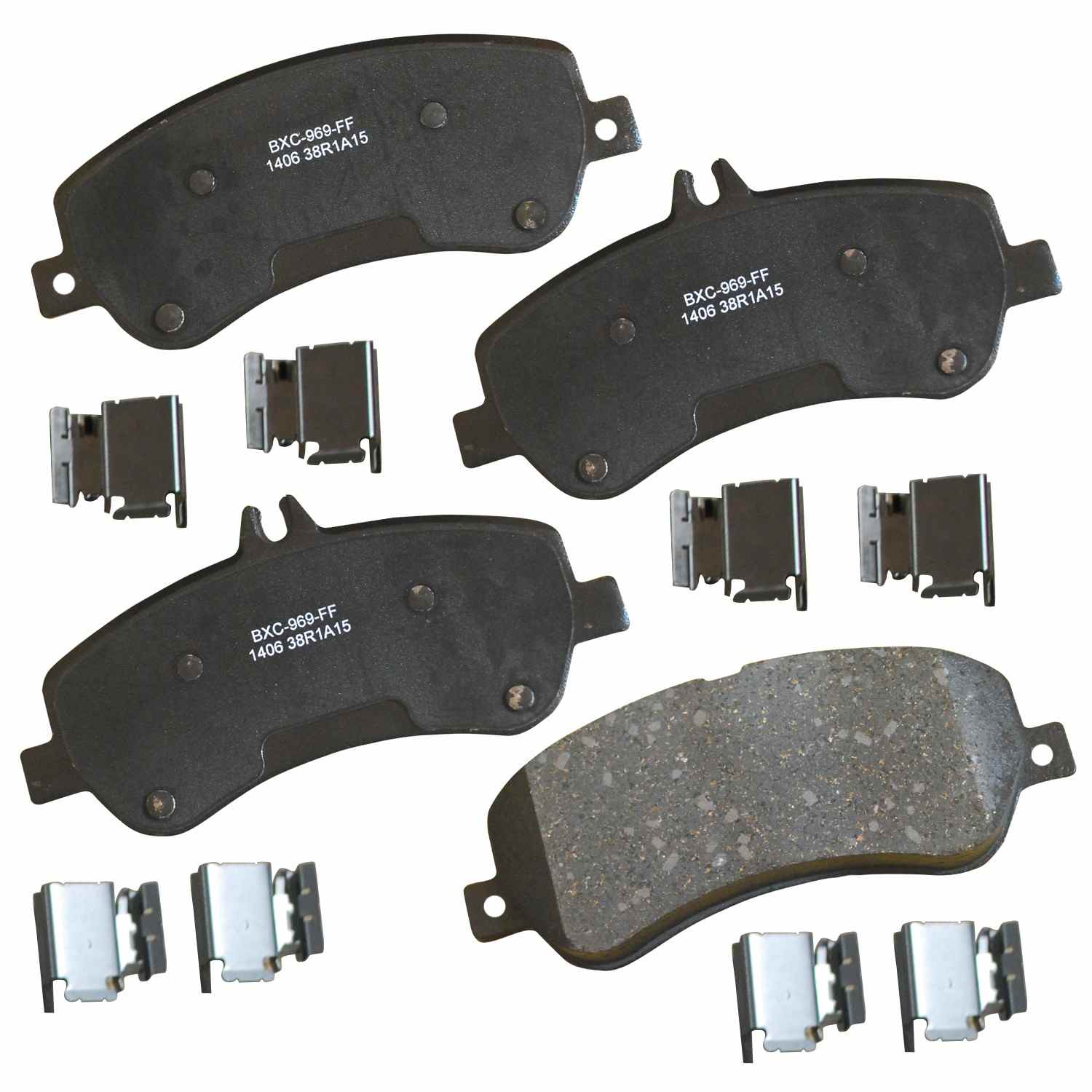 STOP BY BENDIX Disc Brake Pad Set SBC1406