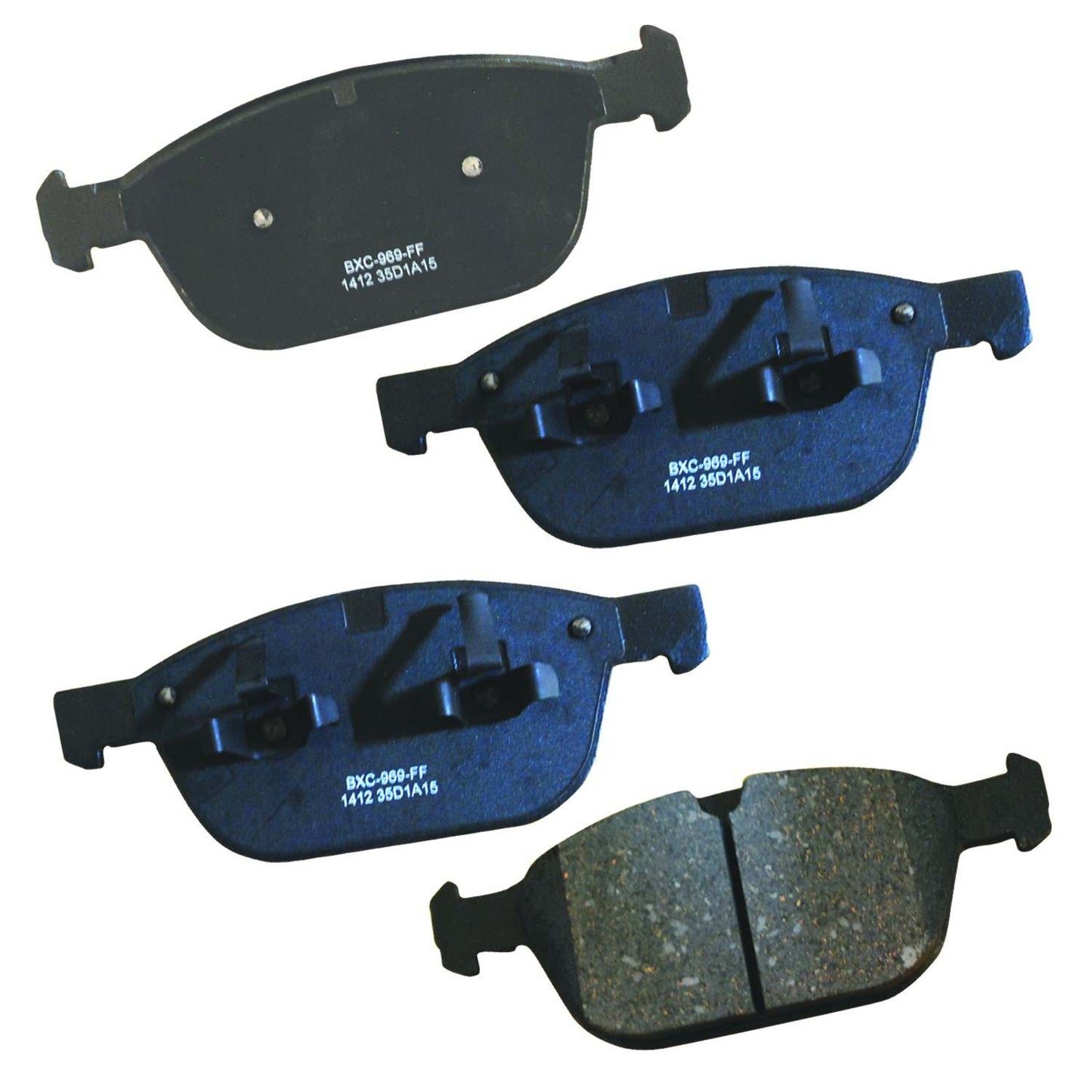 STOP BY BENDIX Disc Brake Pad Set SBC1412