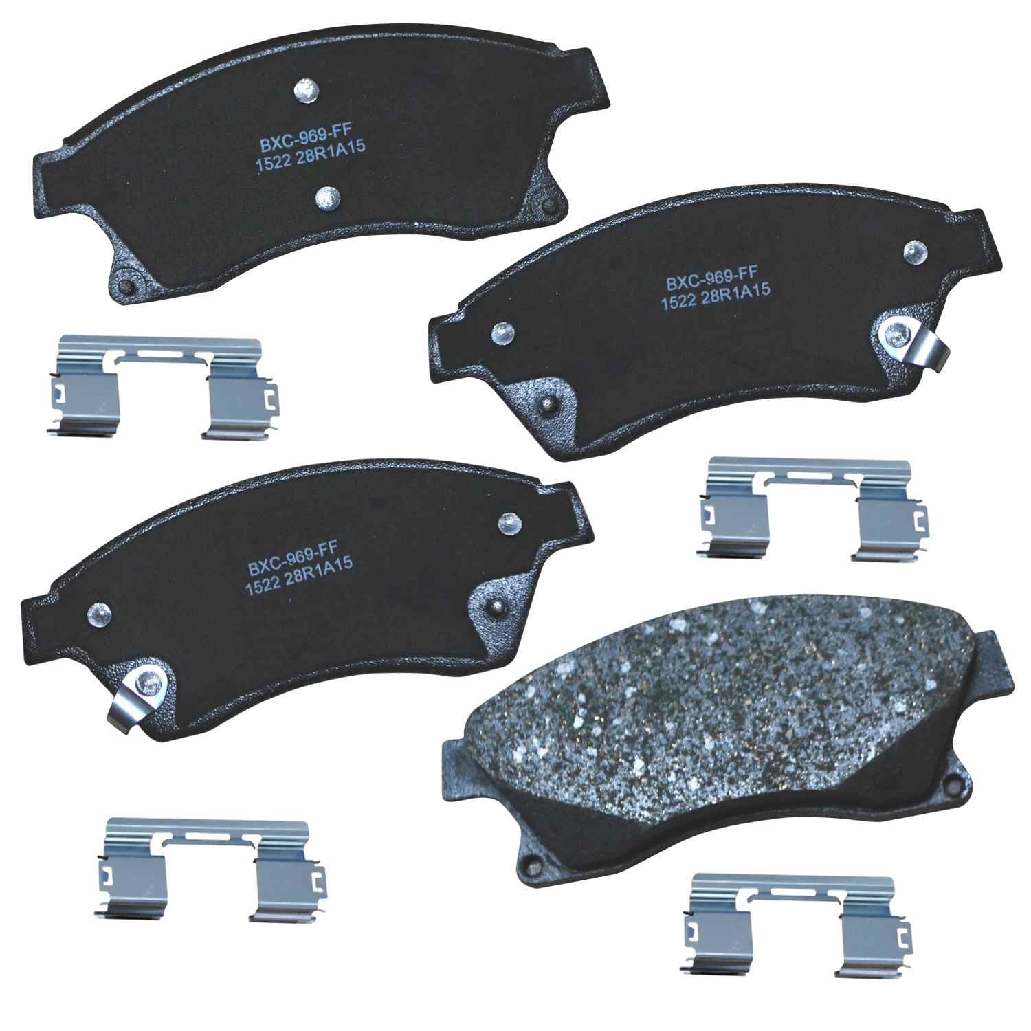 STOP BY BENDIX Disc Brake Pad Set SBC1522