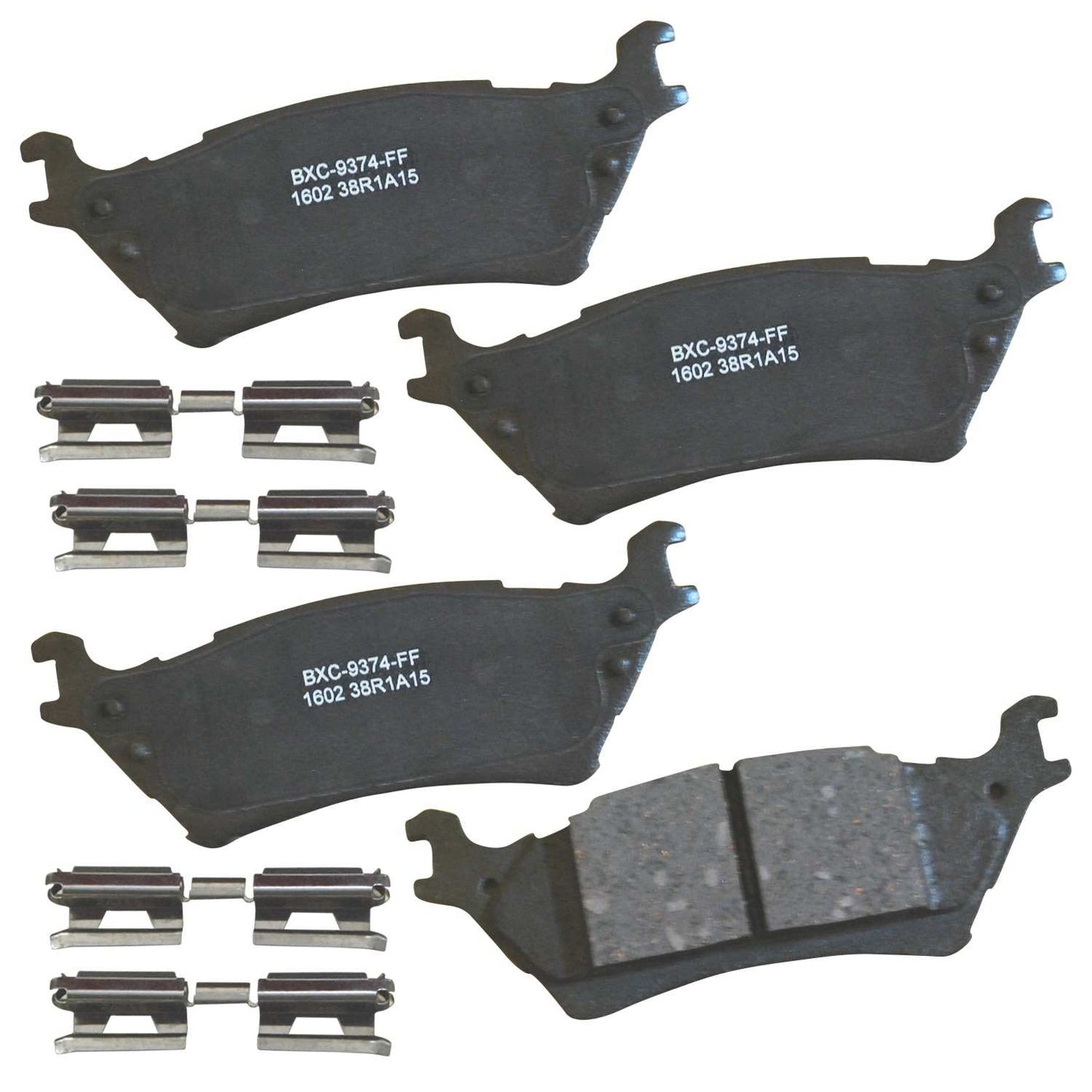 STOP BY BENDIX Disc Brake Pad Set SBC1602