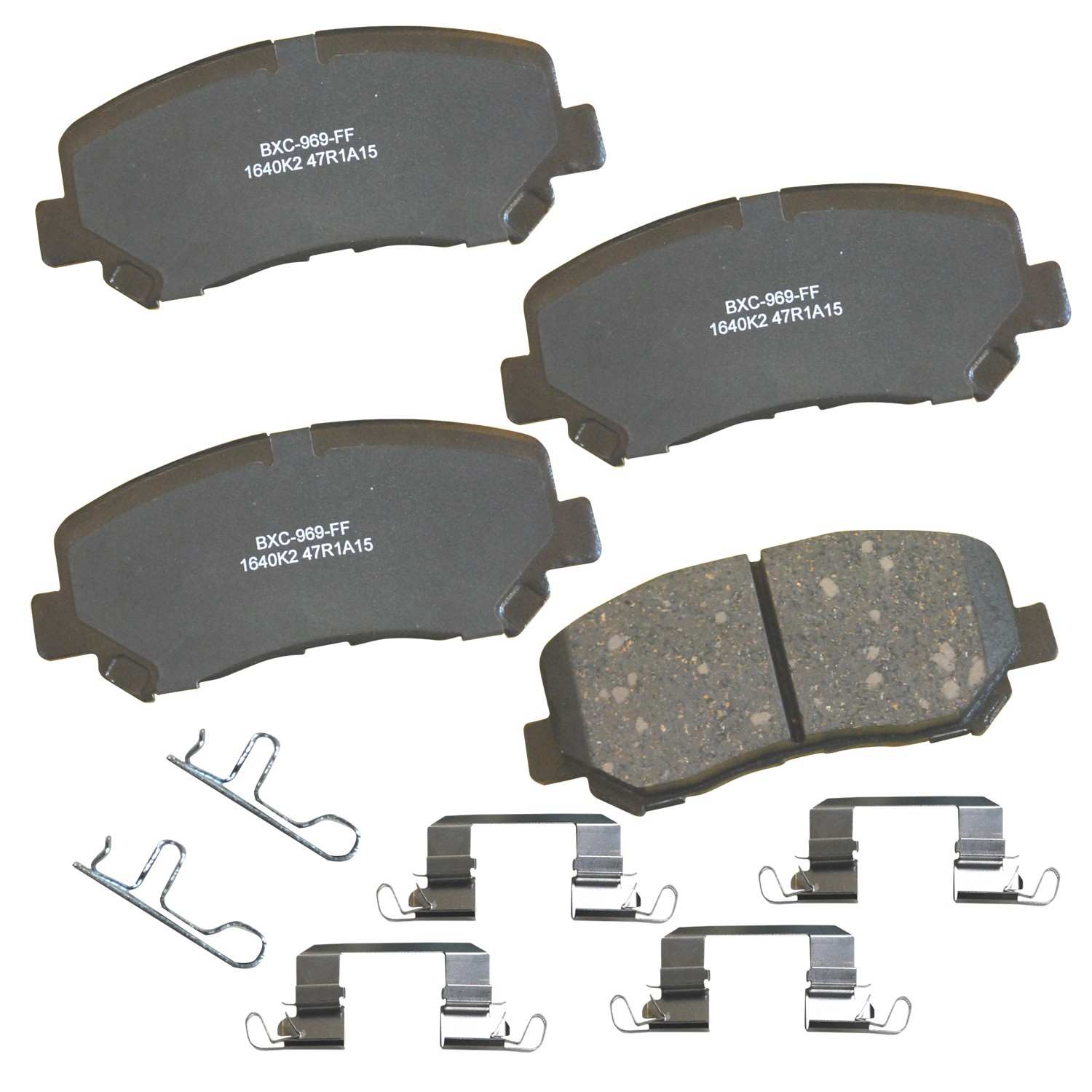 STOP BY BENDIX Disc Brake Pad Set SBC1640K2