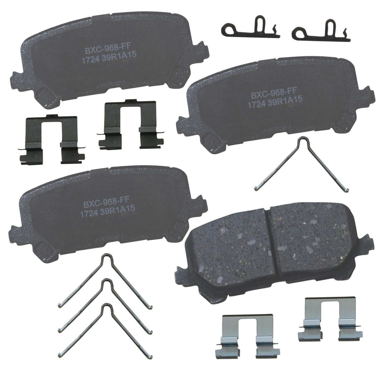 STOP BY BENDIX Disc Brake Pad Set SBC1724