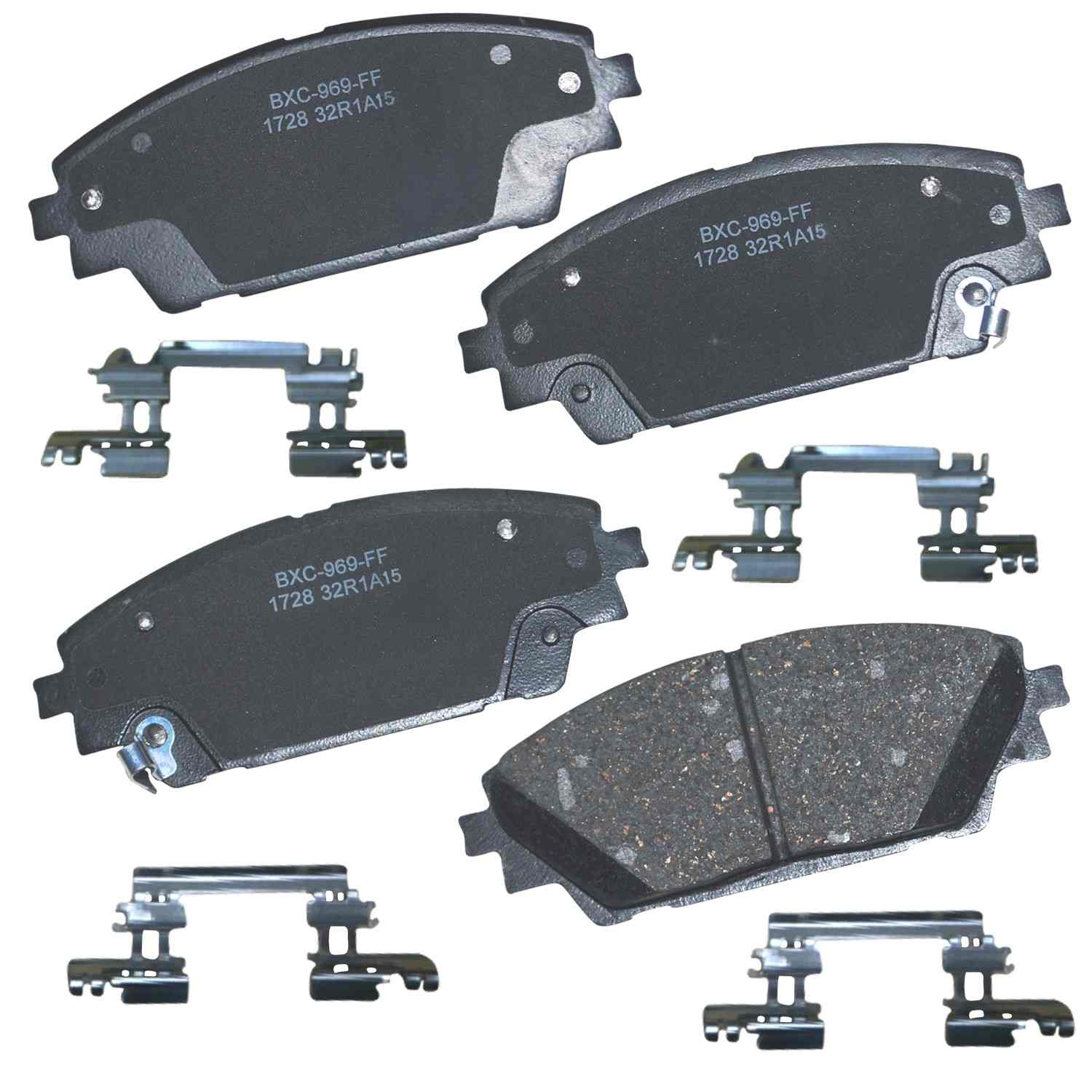 STOP BY BENDIX Disc Brake Pad Set SBC1728