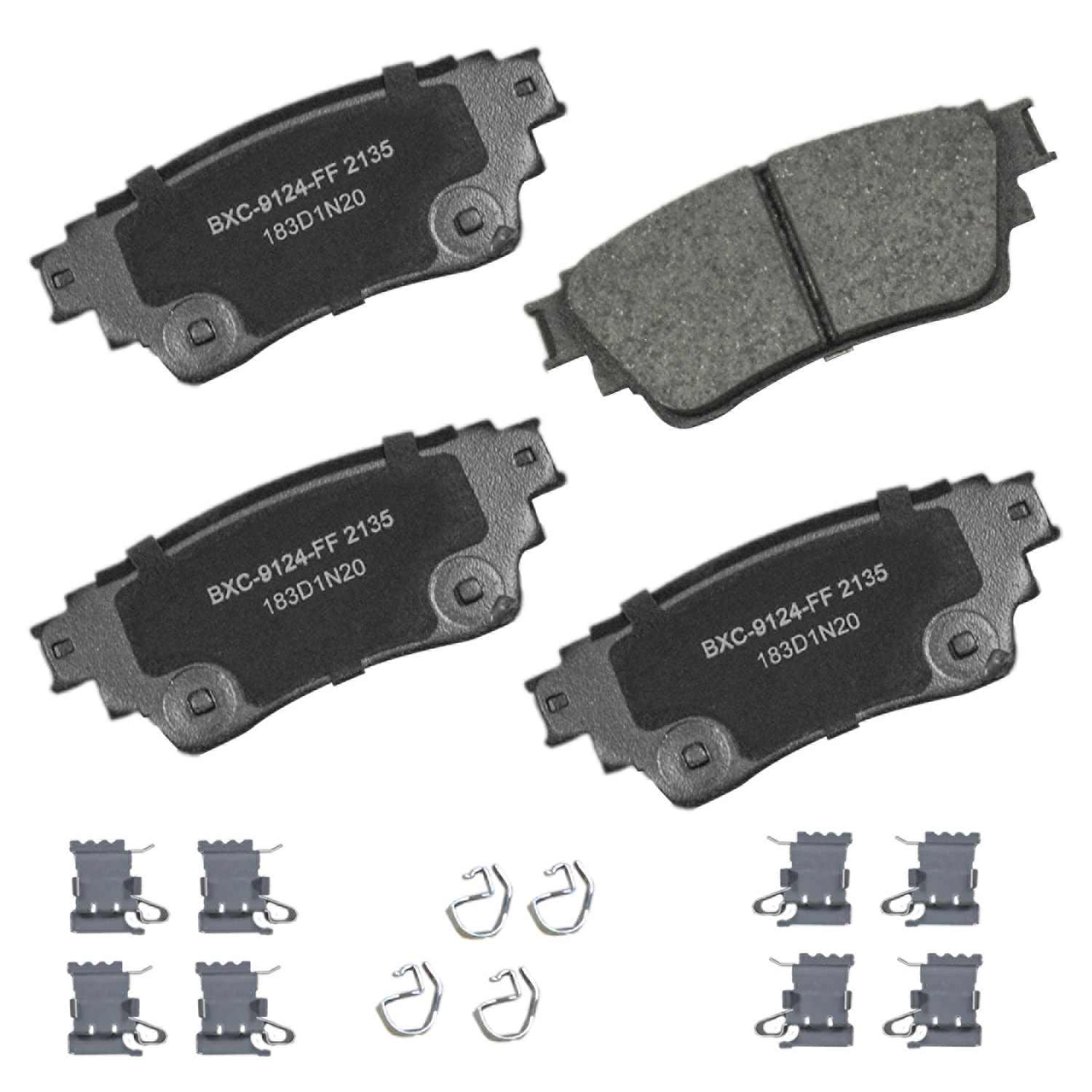 STOP BY BENDIX Disc Brake Pad Set SBC2135