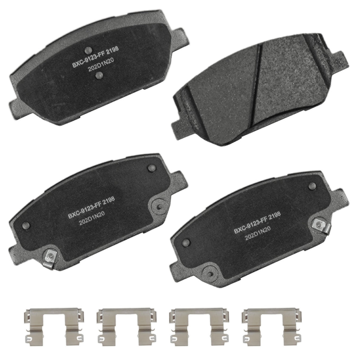 STOP BY BENDIX Disc Brake Pad Set SBC2198