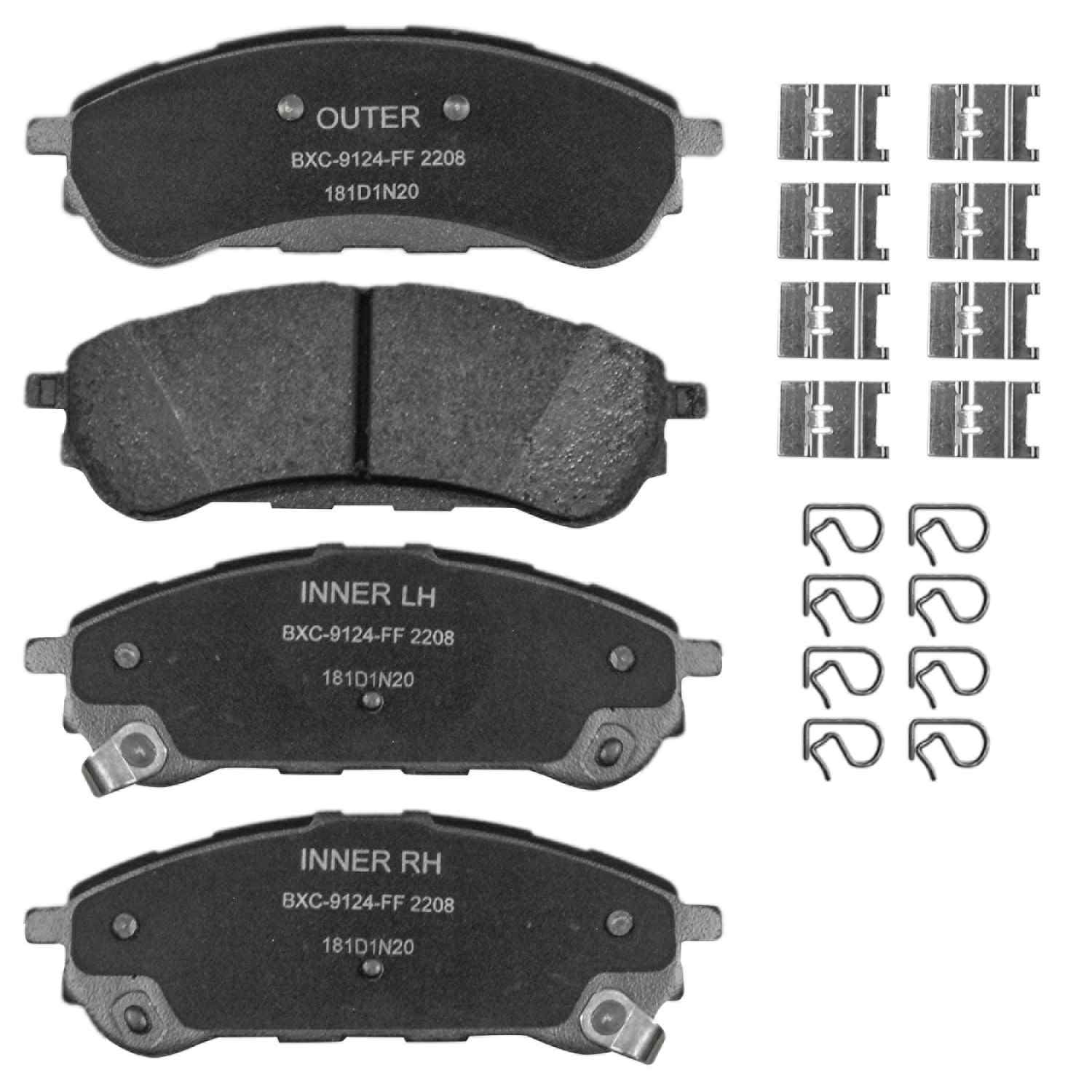 STOP BY BENDIX Disc Brake Pad Set SBC2208