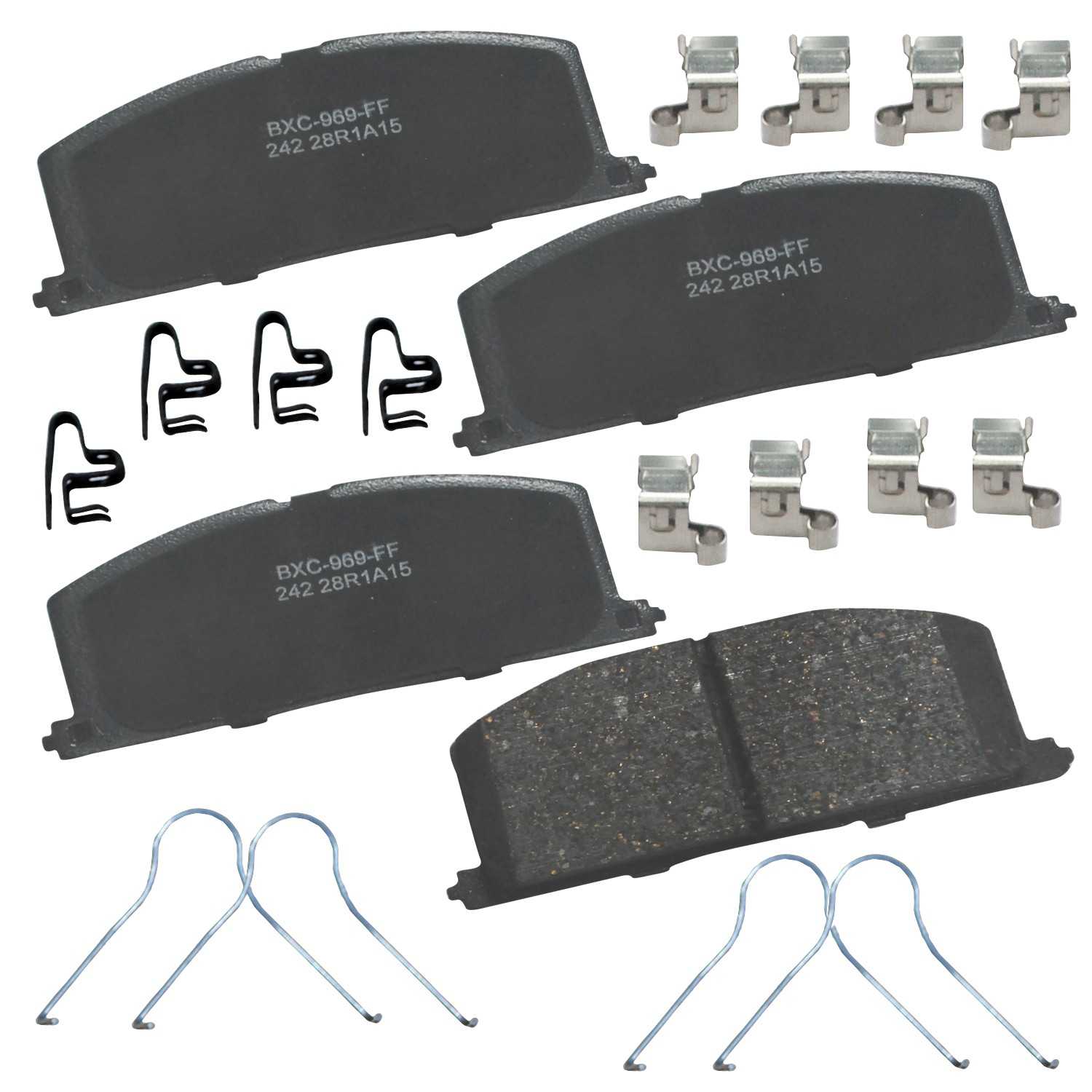 STOP BY BENDIX Disc Brake Pad Set SBC242