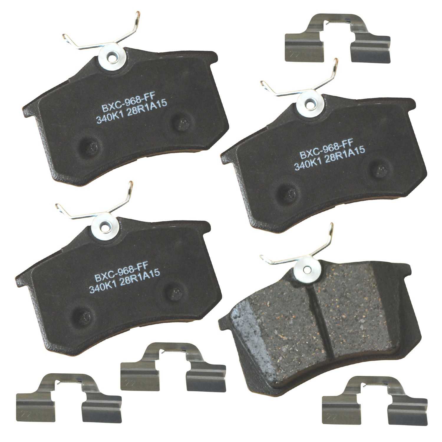 STOP BY BENDIX Disc Brake Pad Set SBC340K1