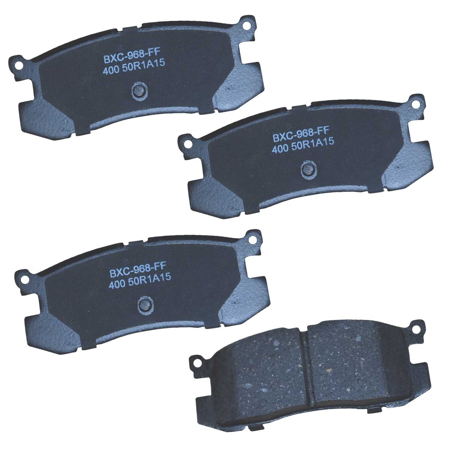 STOP BY BENDIX Disc Brake Pad Set  top view frsport SBC400
