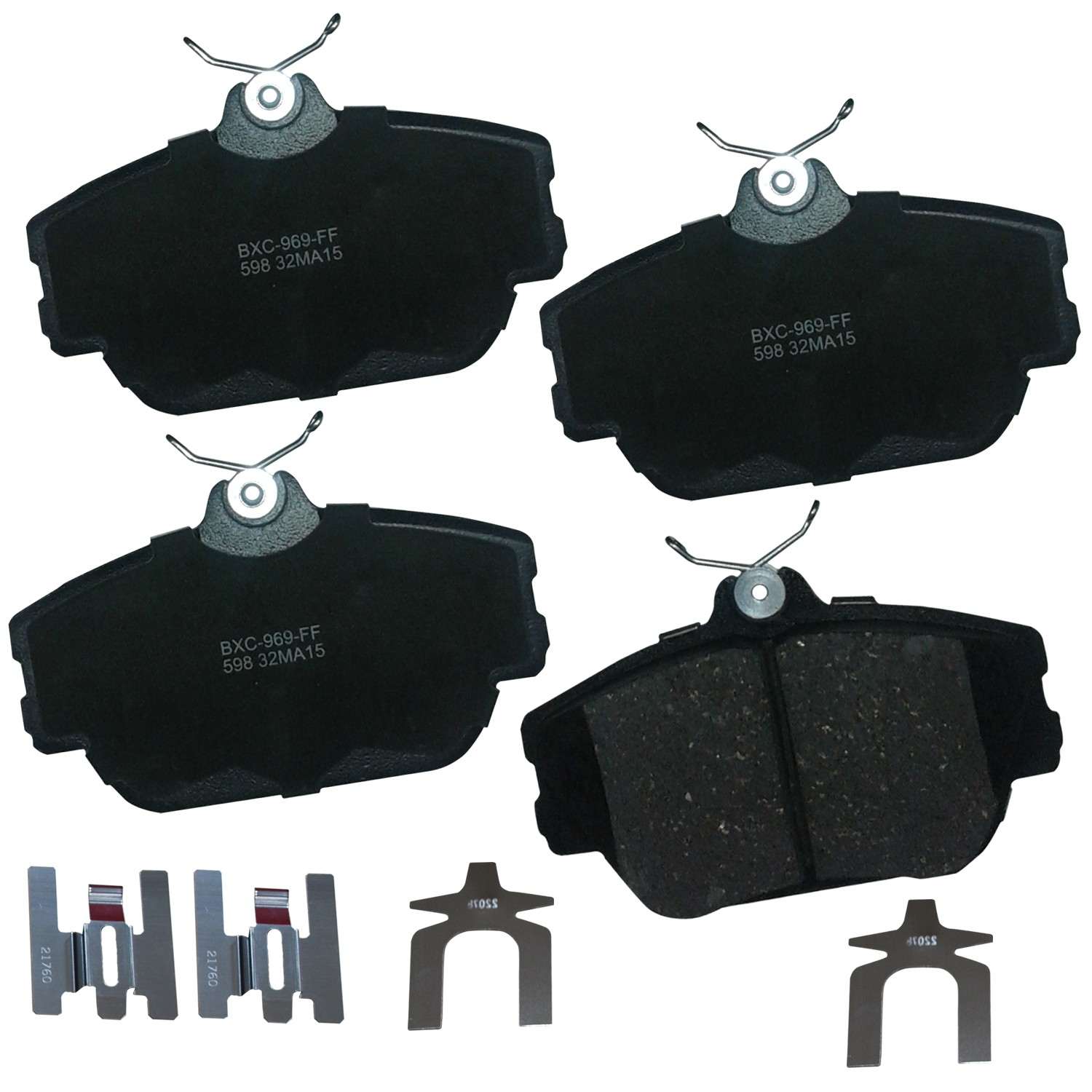 STOP BY BENDIX Disc Brake Pad Set SBC598