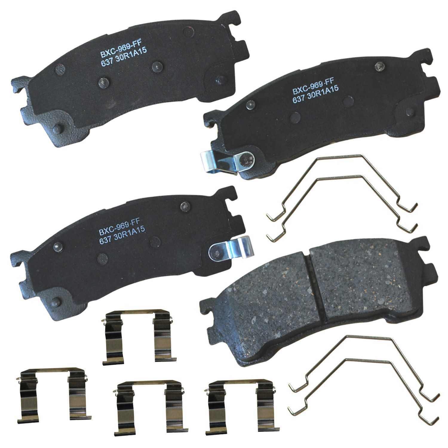 STOP BY BENDIX Disc Brake Pad Set SBC637