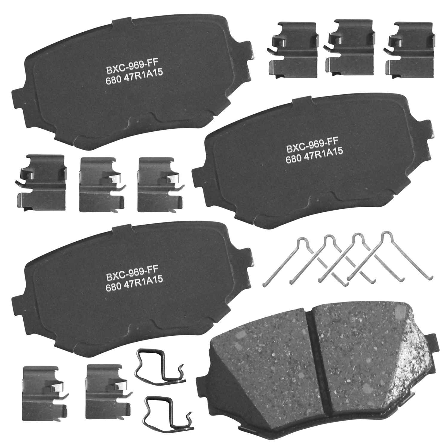 STOP BY BENDIX Disc Brake Pad Set SBC680