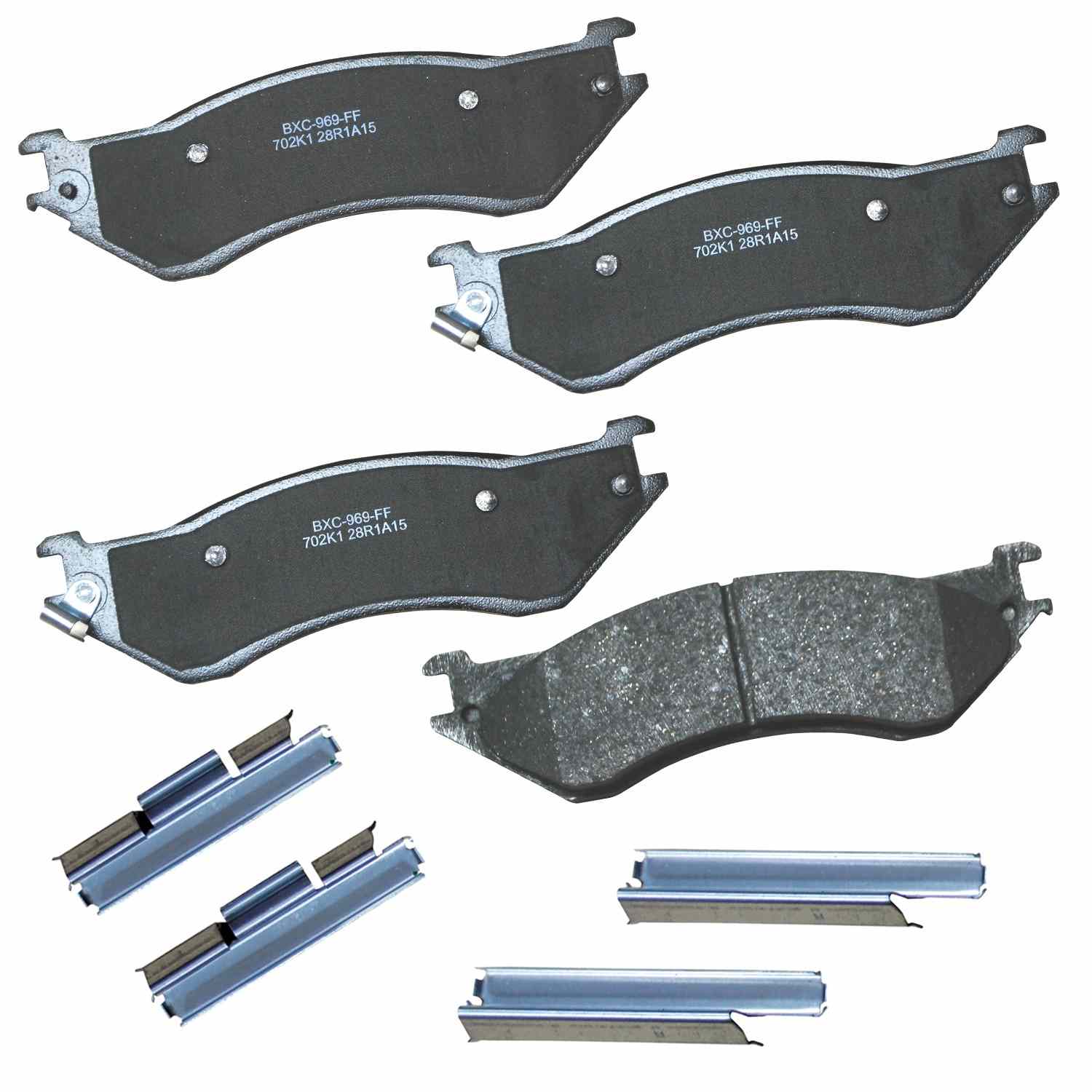 STOP BY BENDIX Disc Brake Pad Set SBC702K1