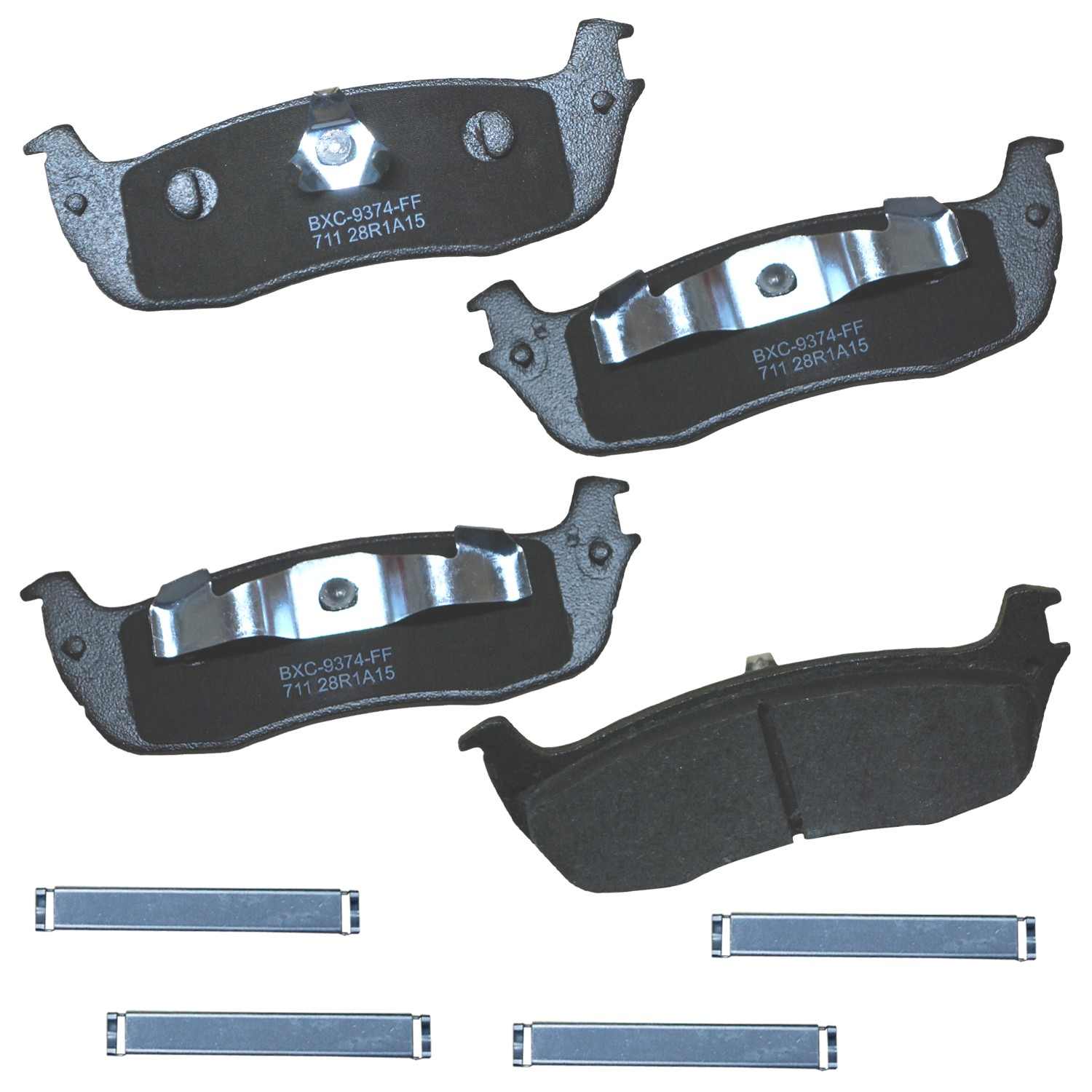 STOP BY BENDIX Disc Brake Pad Set SBC711