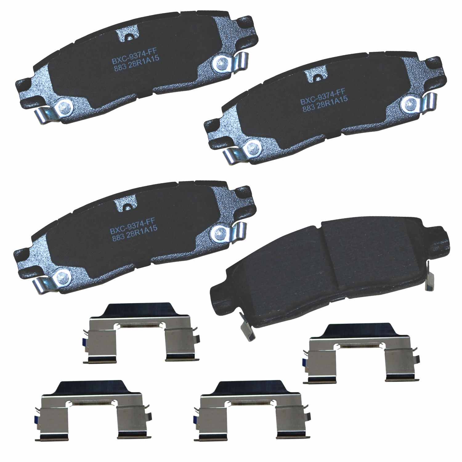 STOP BY BENDIX Disc Brake Pad Set SBC883