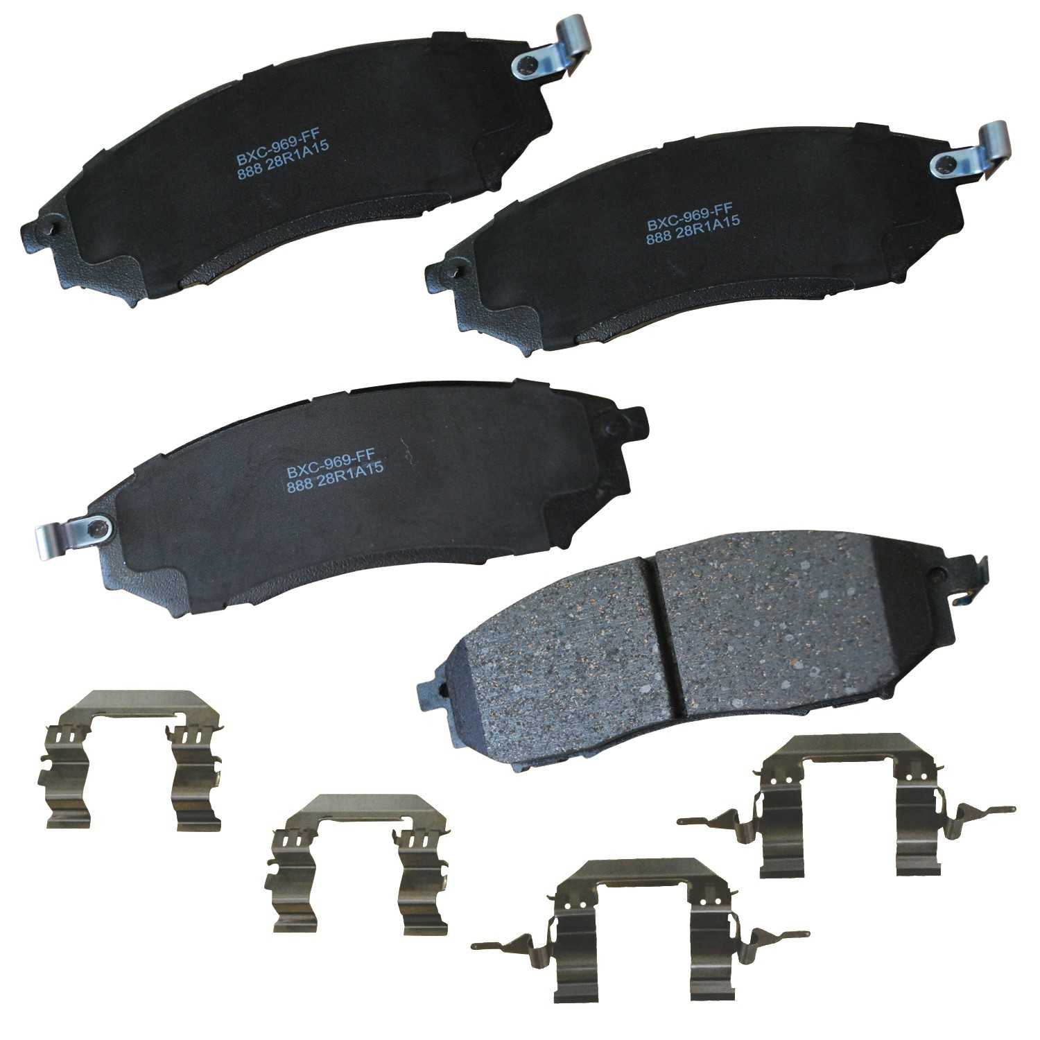 STOP BY BENDIX Disc Brake Pad Set SBC888