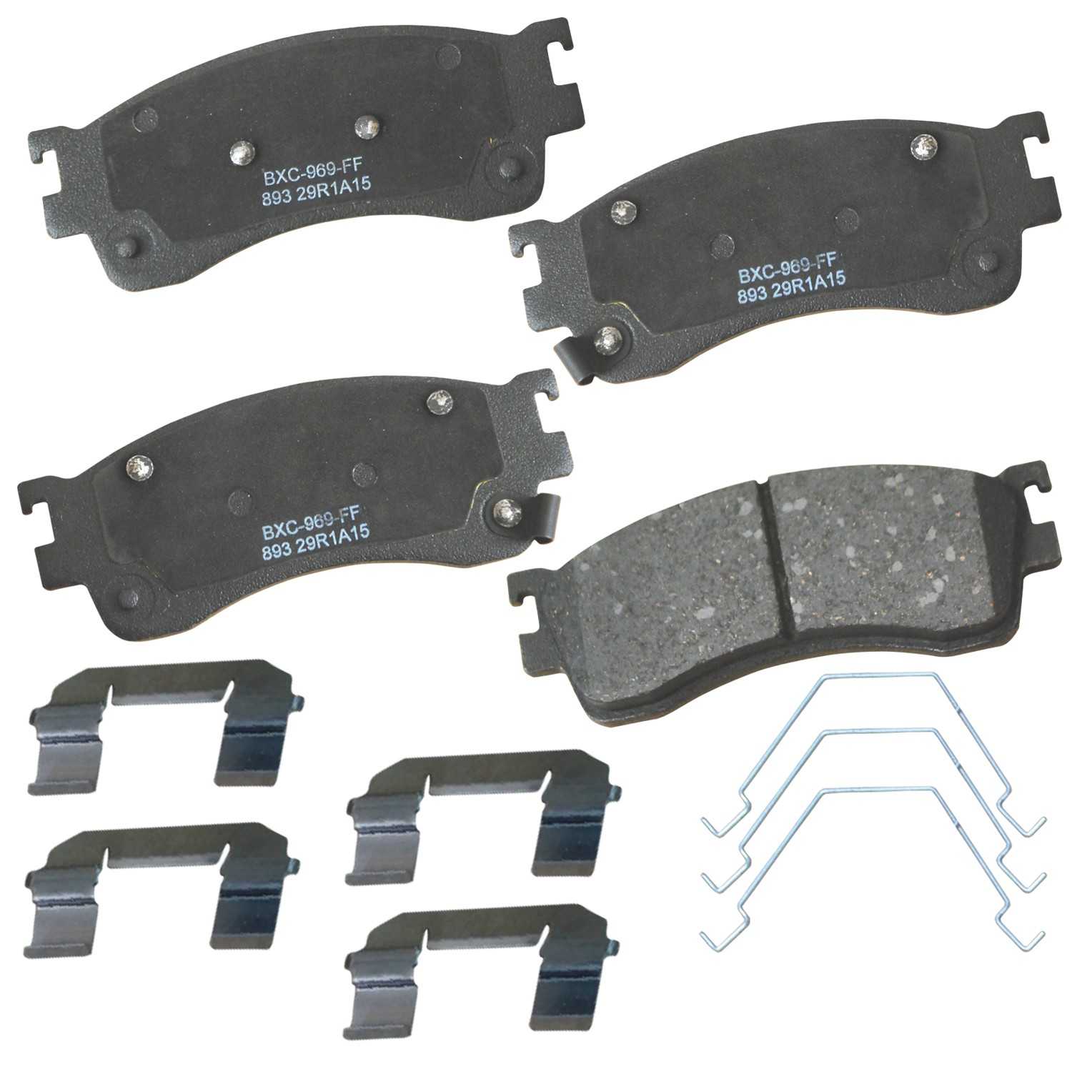 STOP BY BENDIX Disc Brake Pad Set SBC893