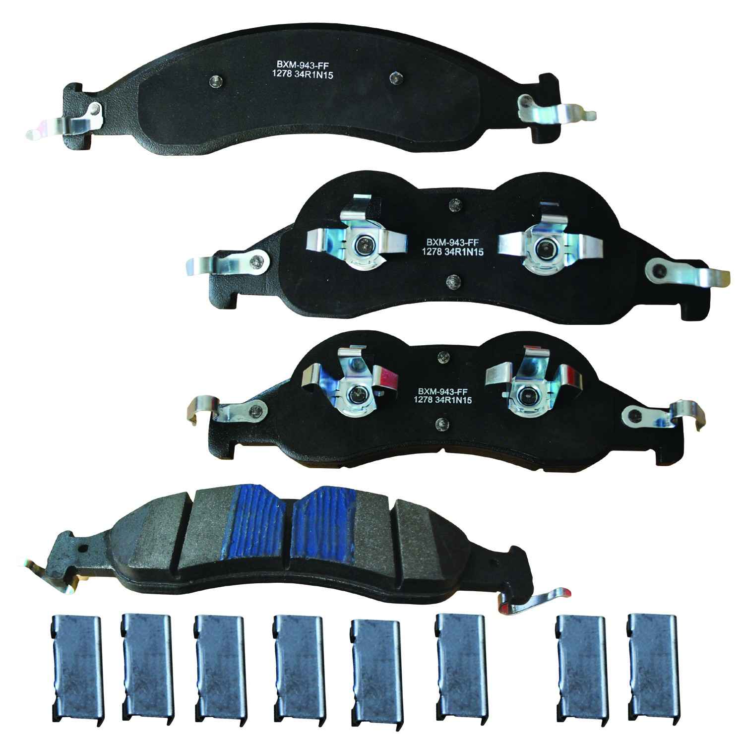 STOP BY BENDIX Disc Brake Pad Set SBM1278