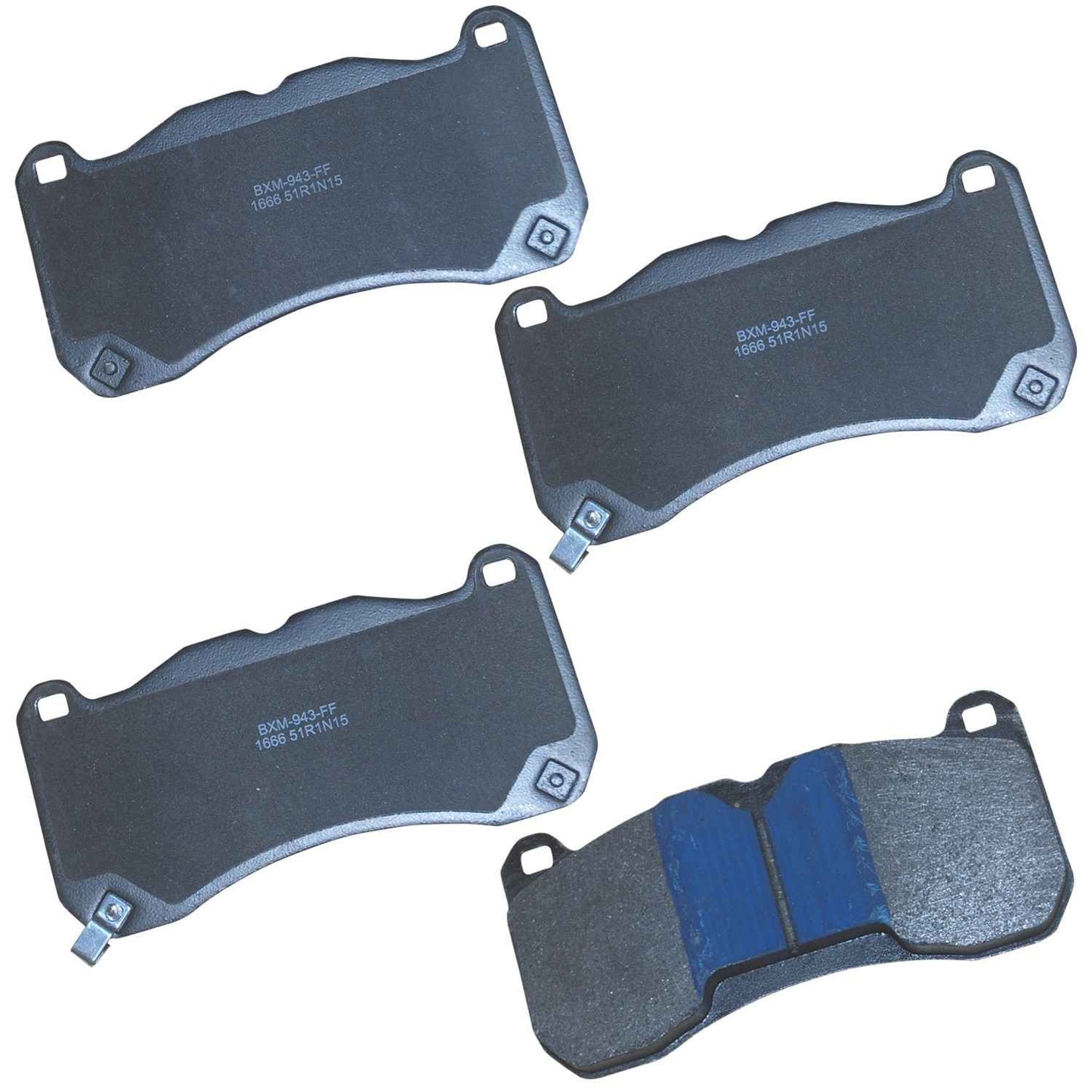STOP BY BENDIX Disc Brake Pad Set SBM1666